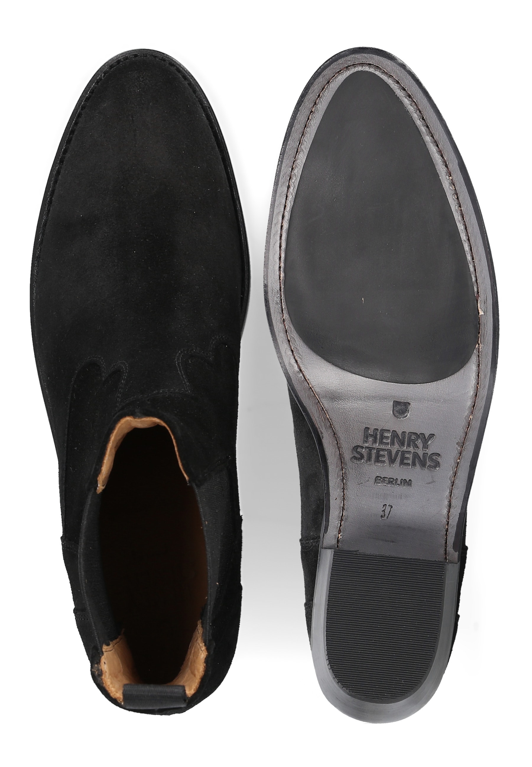 Henry Stevens Chelseaboots »Marla WCB«  Damen Stiefelette mit Absatz handgefertigt, Lederschuh