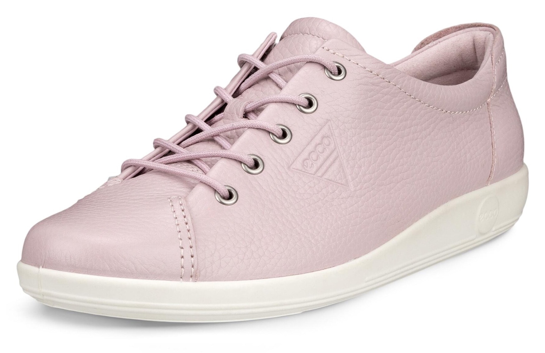 Ecco Sneaker »Soft 2.0«, Freizeitschuh, Halbschuh, Schnürschuh mit Retro-Shilouette