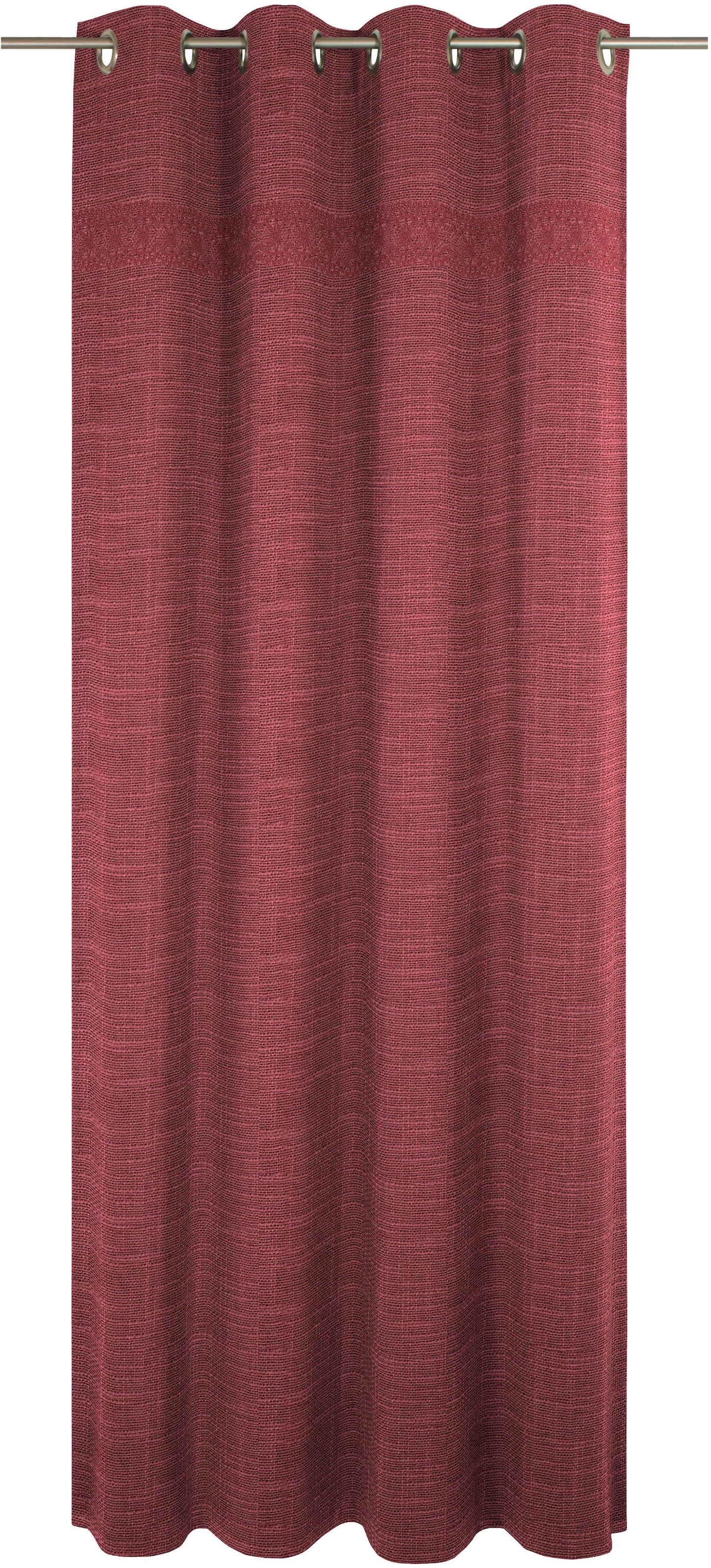 Wirth Vorhang "Wiessee" Ösen 1 Stk. tlg. günstig online kaufen