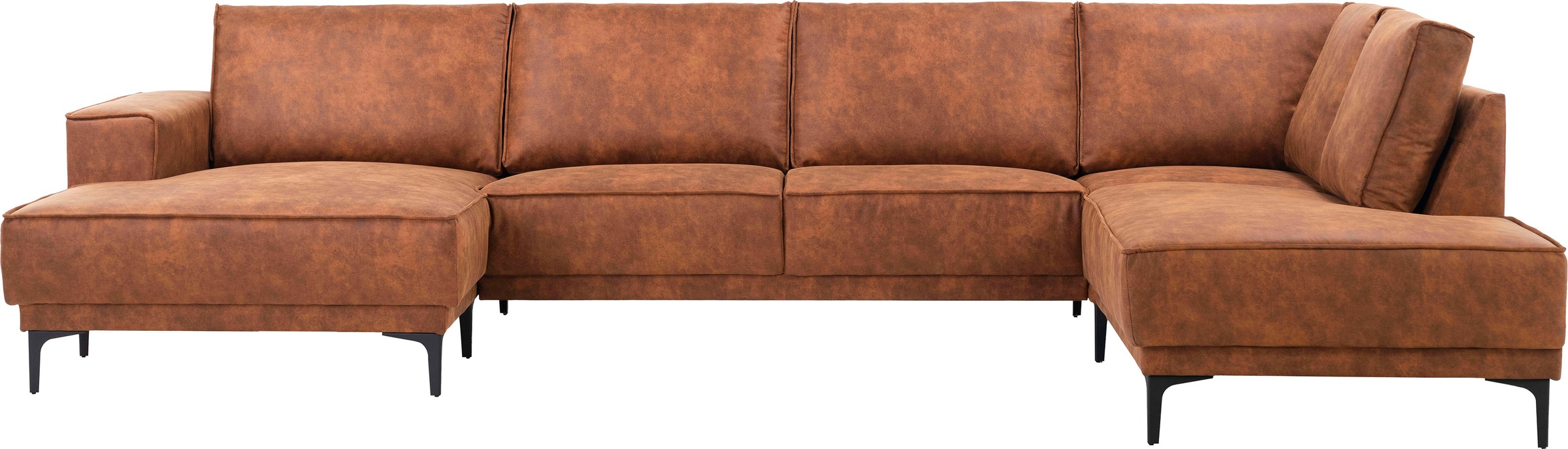 OTTO home Wohnlandschaft "XXL Sofa Oland, Struktur, Flachgewebe, Luxus-Micr günstig online kaufen