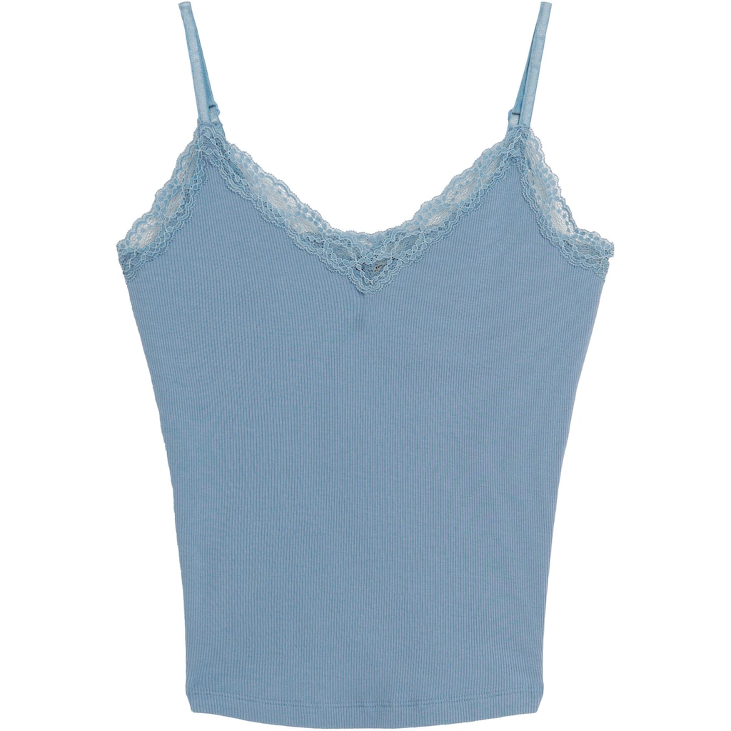 Superdry Tanktop »SU-ESSENTIAL LACE TRIM CAMI«