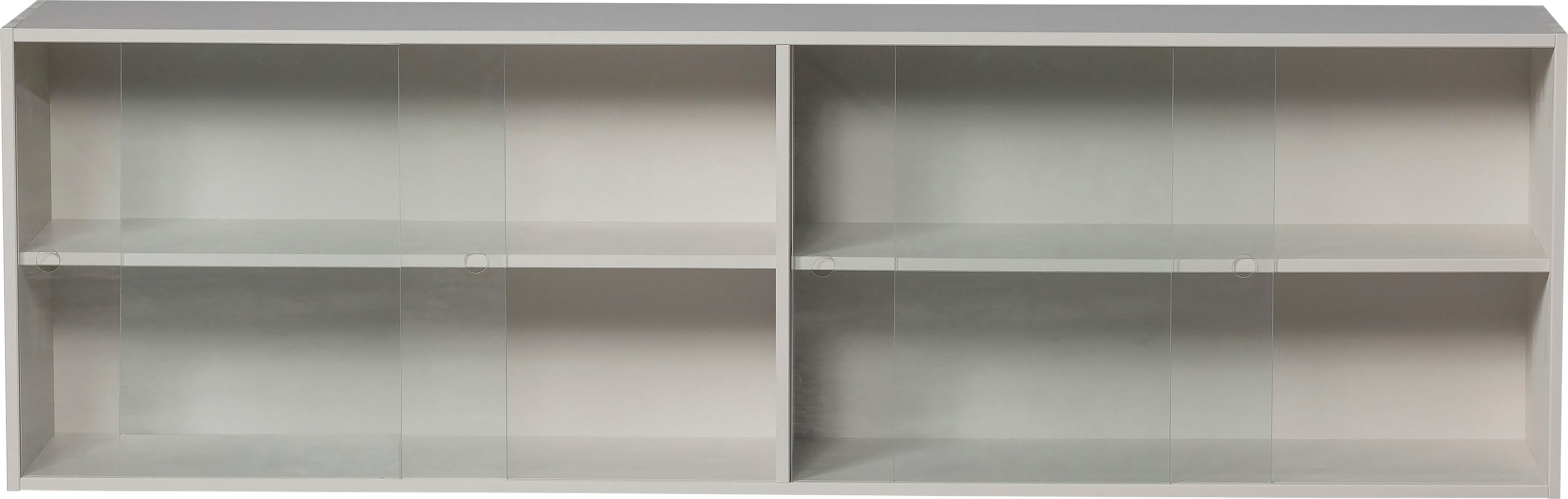 WOOOD Aufsatzschrank "Klink Oberteil mit FSC Massivkiefer, nur Oberteil B200 x T46 x H60 cm" Tragkraft 10 kg pro Einlegeboden, wasserbasierter Schutzlack