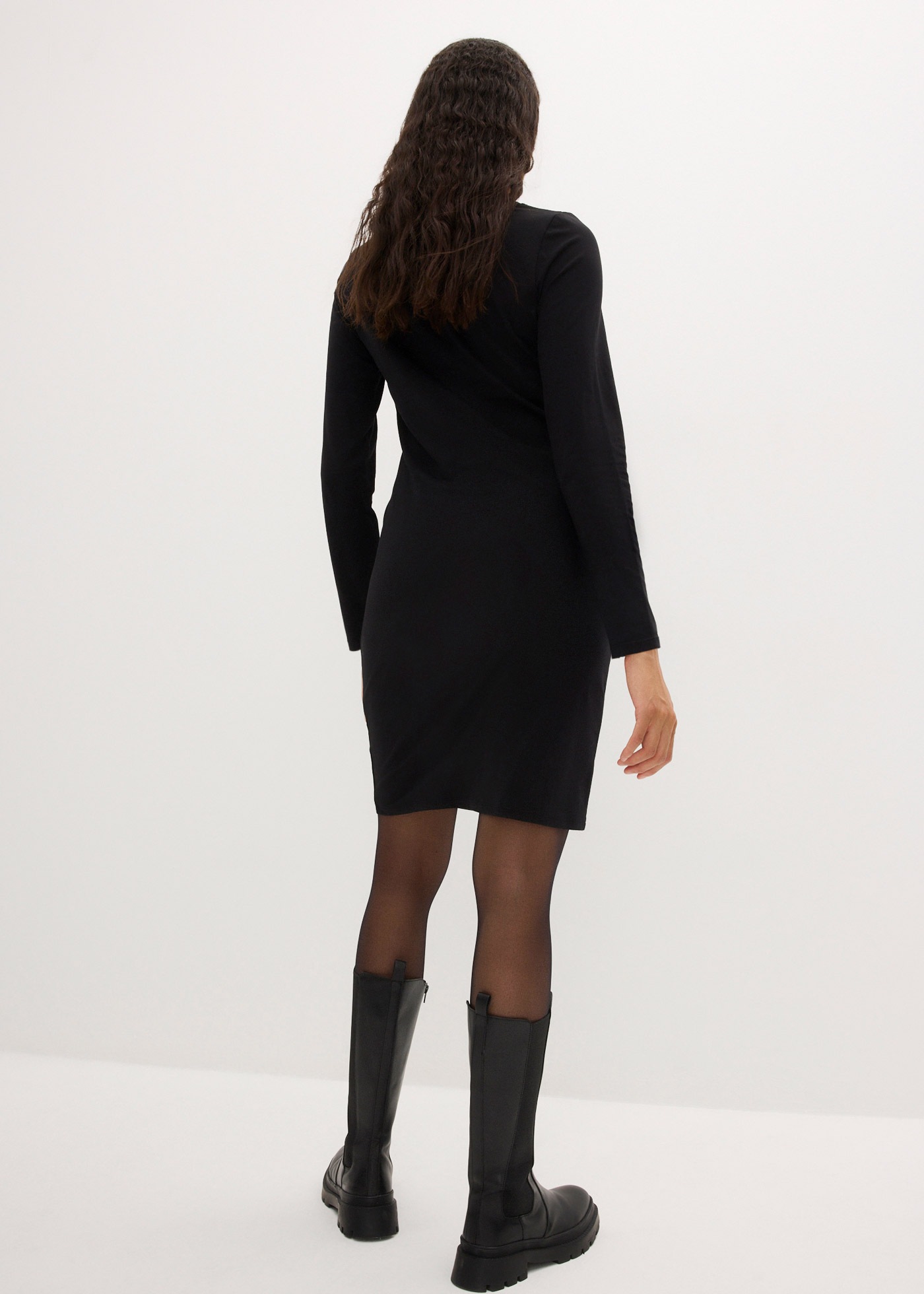 bonprix Jerseykleid "Jerseykleid aus Viskose (2er Pack)" Packung, 2, 2 Stk. günstig online kaufen