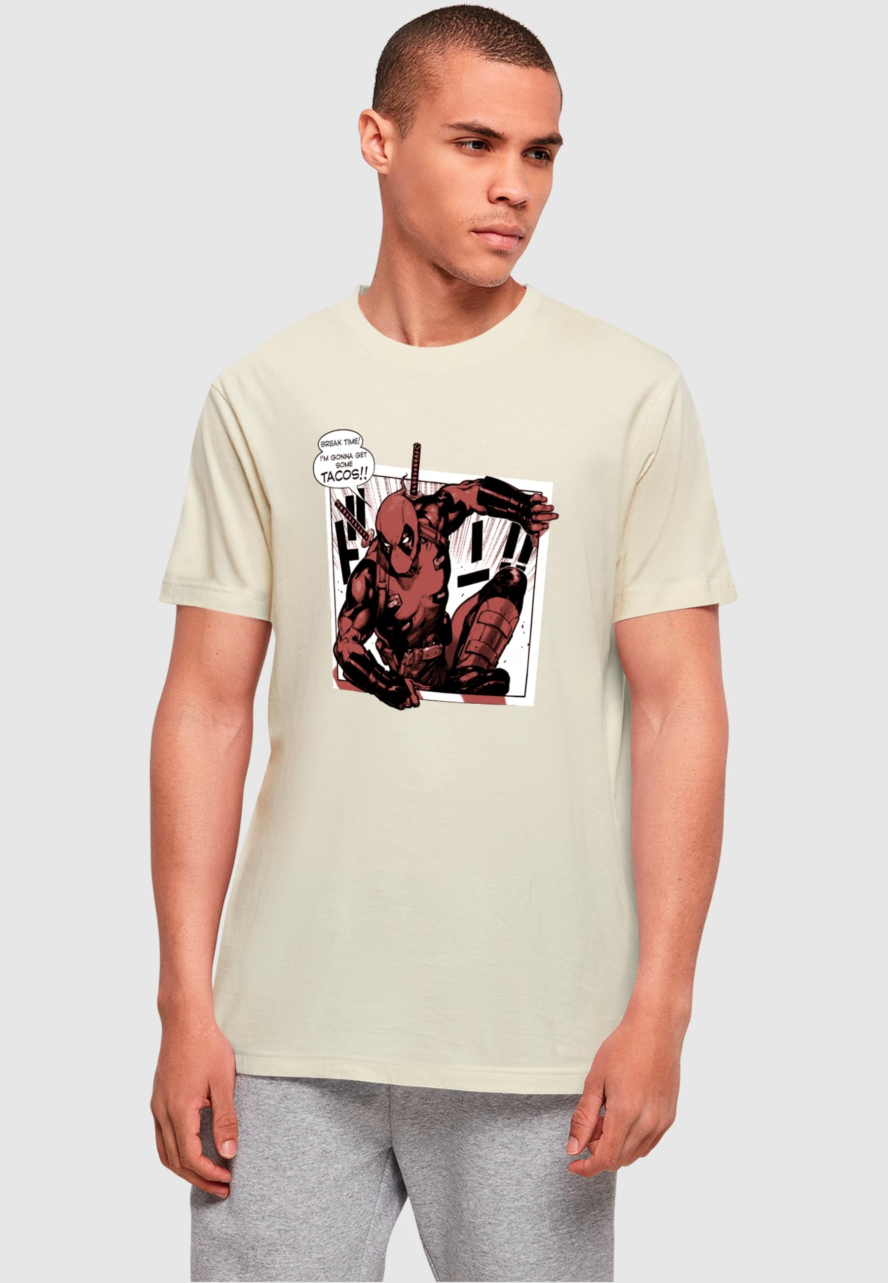 ABSOLUTE CULT T-Shirt "ABSOLUTE CULT Herren Deadpool - Tacos Breaktime T-Sh günstig online kaufen