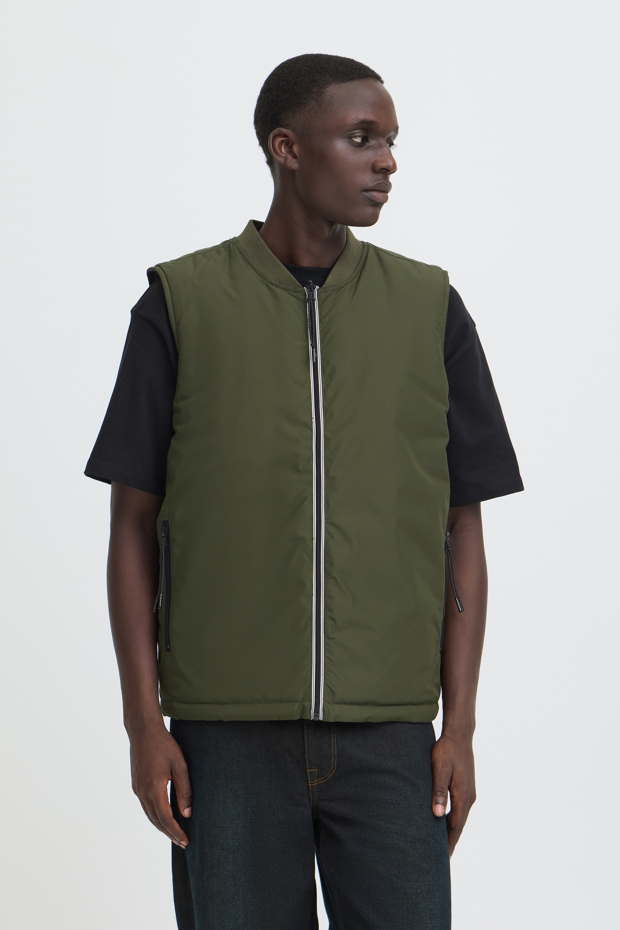 Blend "BHELWAT REVERSIBLE VEST." Kunstfaser, regular fit