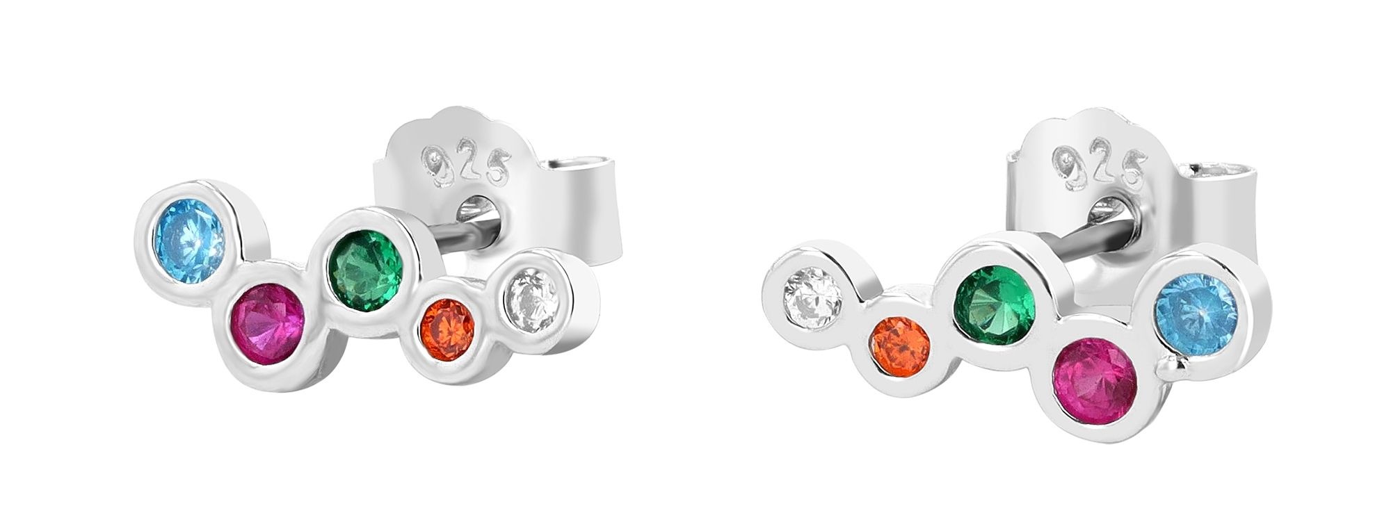 Adelia´s Paar Ohrhänger "Damen Ohrringe – Ohrstecker aus 925 Silber mit Zir günstig online kaufen