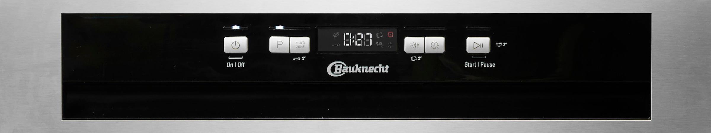 BAUKNECHT ECOSTAR »OBBC BAUR Rechnung 14 OBBC ECOSTAR | 5320, auf Maßgedecke Geschirrspüler teilintegrierbarer 5320«,