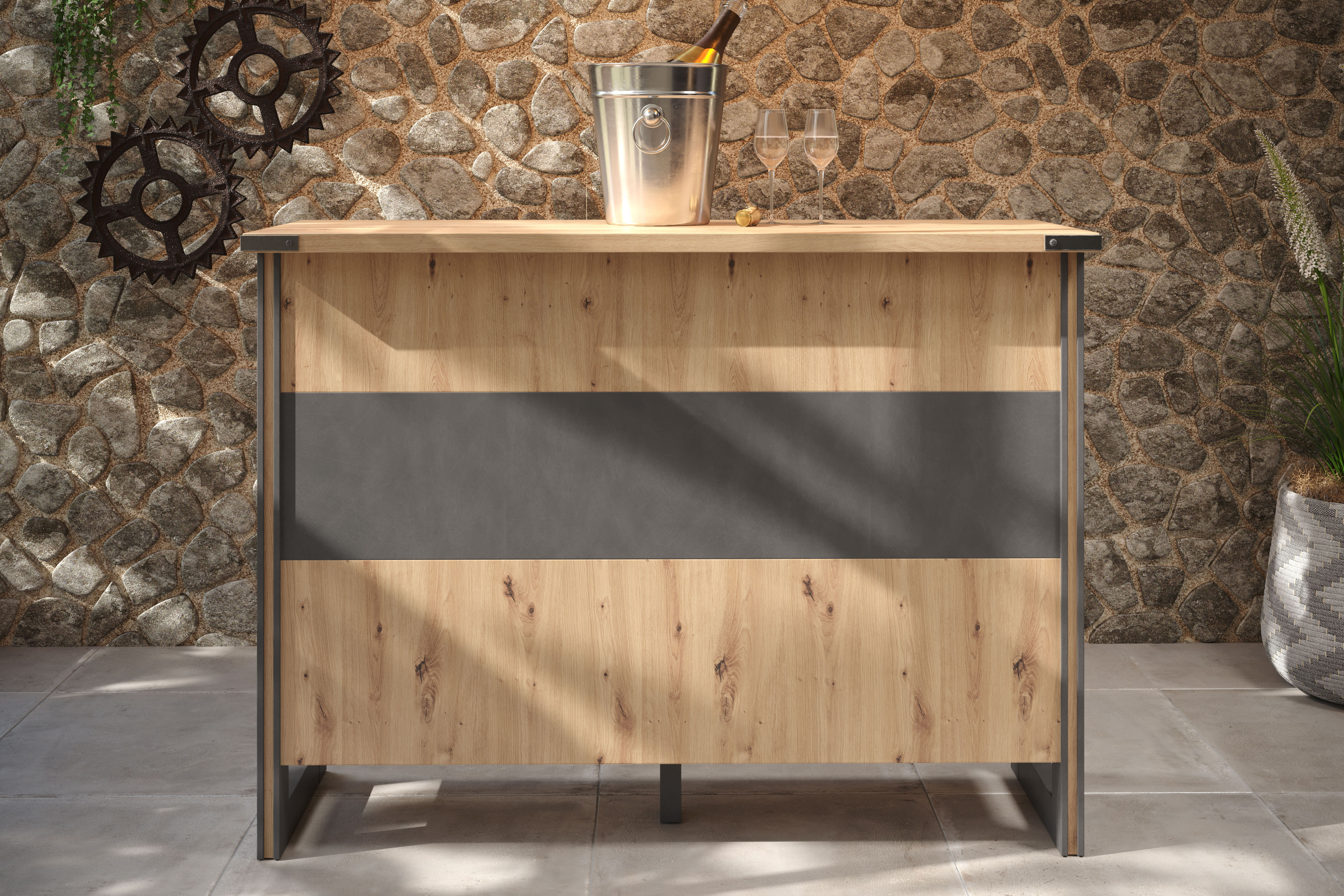 Barschrank »Mia«, (1 St.), Modernes Design