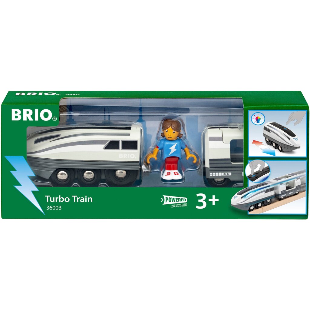 BRIO® Spielzeug-Eisenbahn »Turbo-Zug«, mit Licht