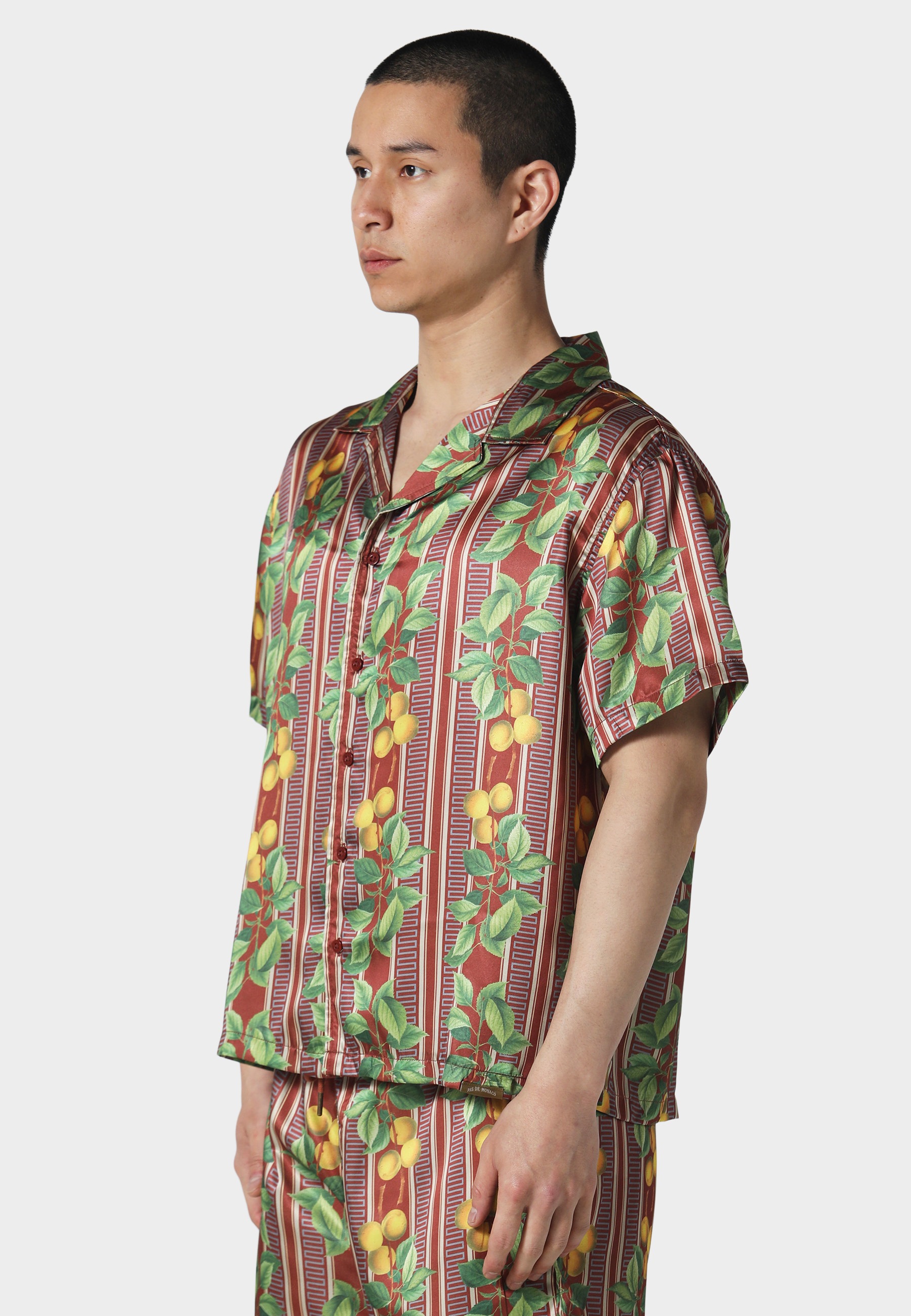 Pas De Monaco Kurzarmshirt »Pas De Monaco FRUITS CUBAN SHIRT« 1 Stk.