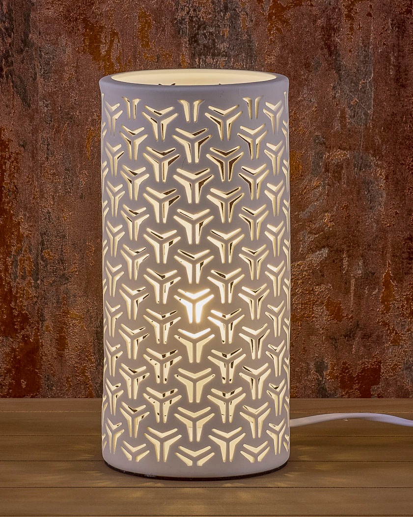 Porzellanlampe-Zylinder Fantasie