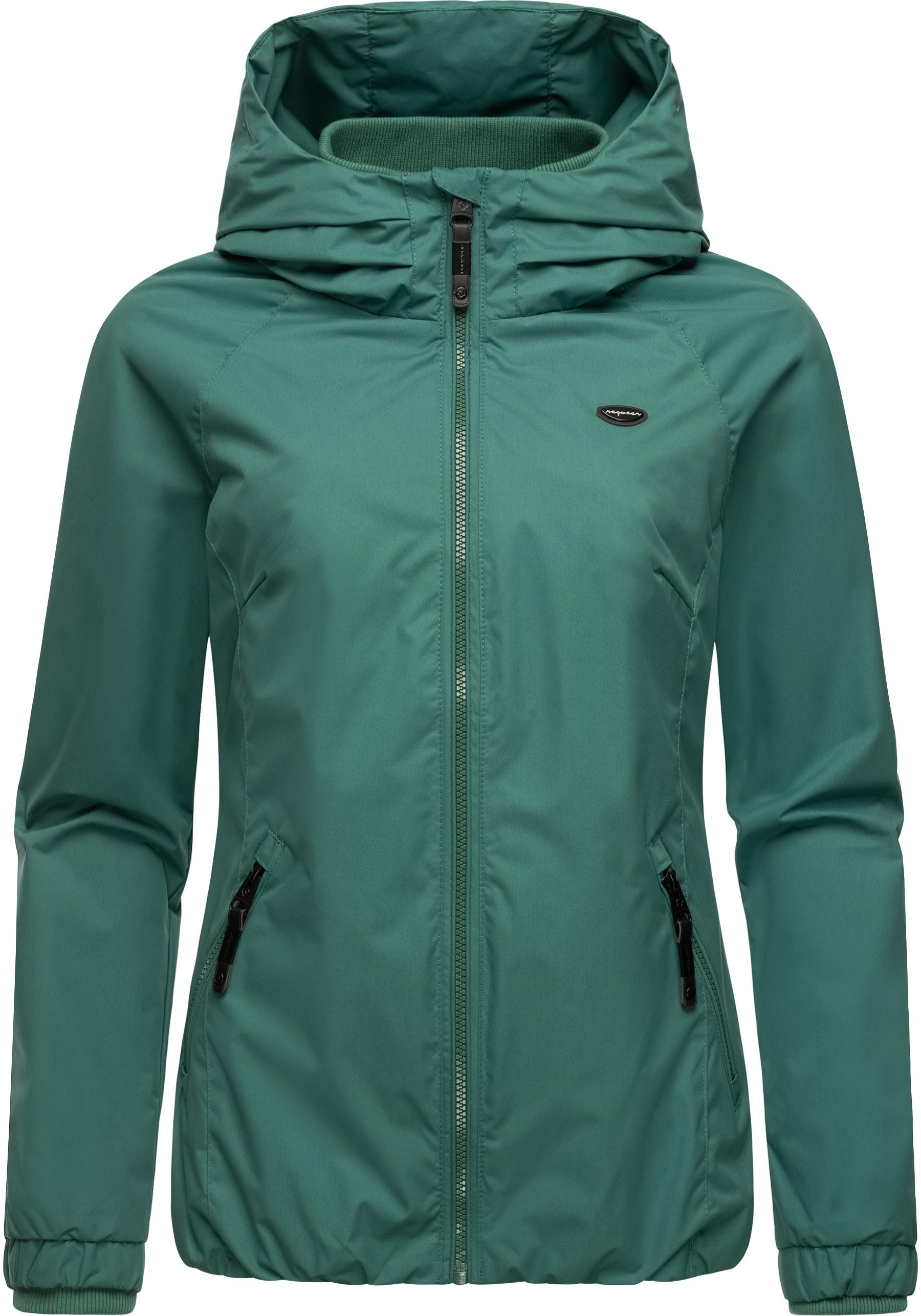 Ragwear Outdoorjacke »Dizzie«, mit Kapuze, Wasserdichte Übergangsjacke mit großer Kapuze