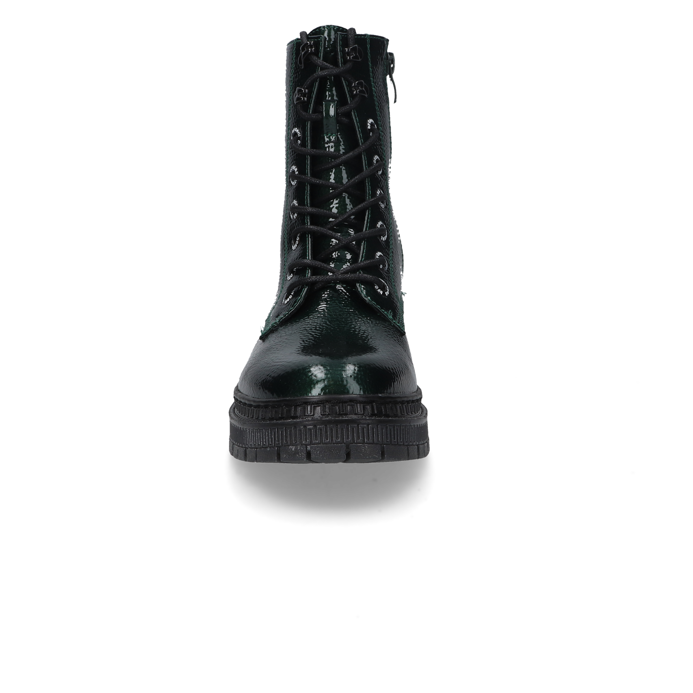 Dockers by Gerli Schnürboots, Biker Boots mit Reißverschluss