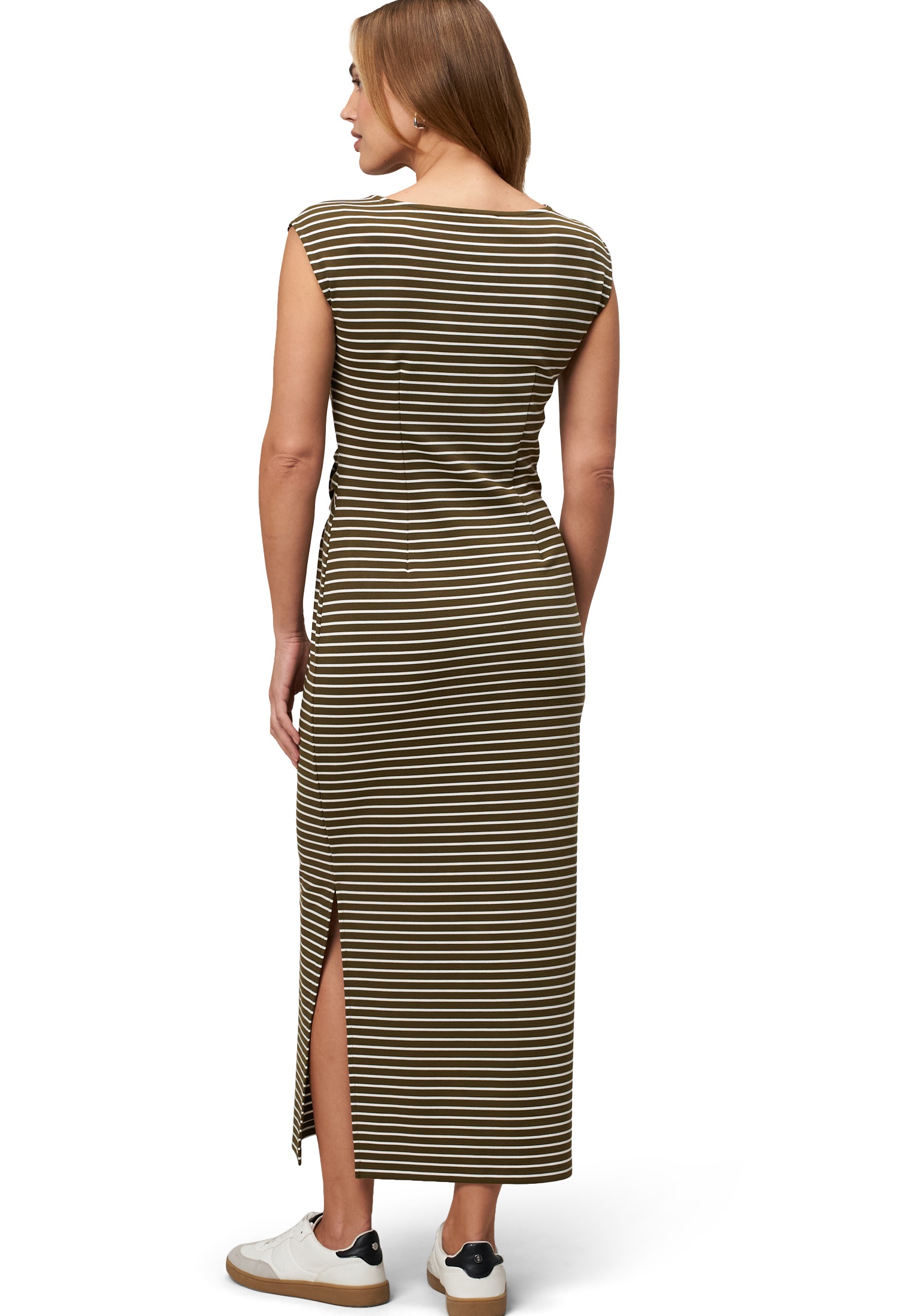 Zero Jerseykleid »zero Jerseykleid mit Streifen«, Gürtel