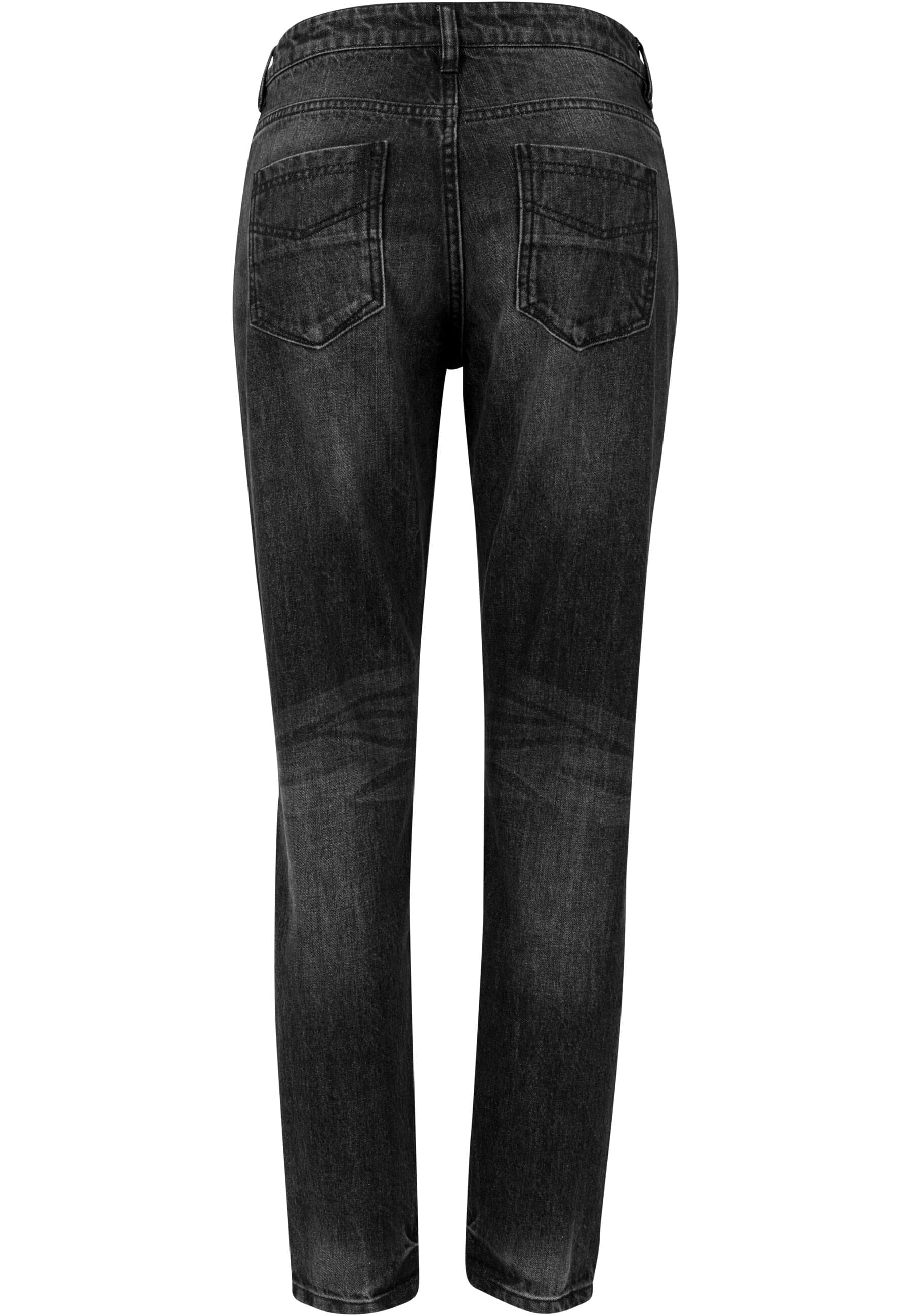 URBAN CLASSICS Bequeme Jeans »Urban Classics Damen Ladies Boyfriend Denim Pants«, (1 tlg.)