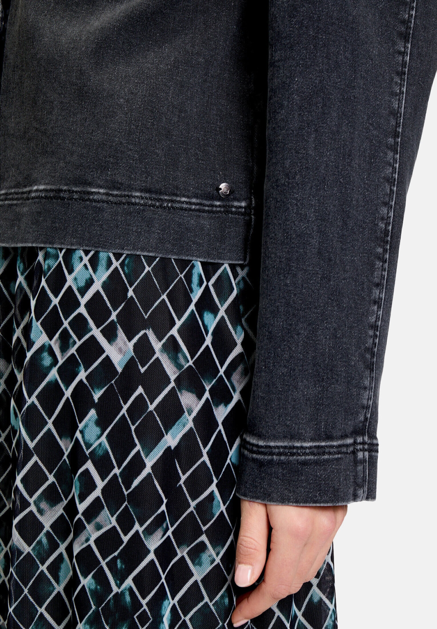 Betty&Co Jackenblazer »Damen mit aufgesetzten Taschen«
