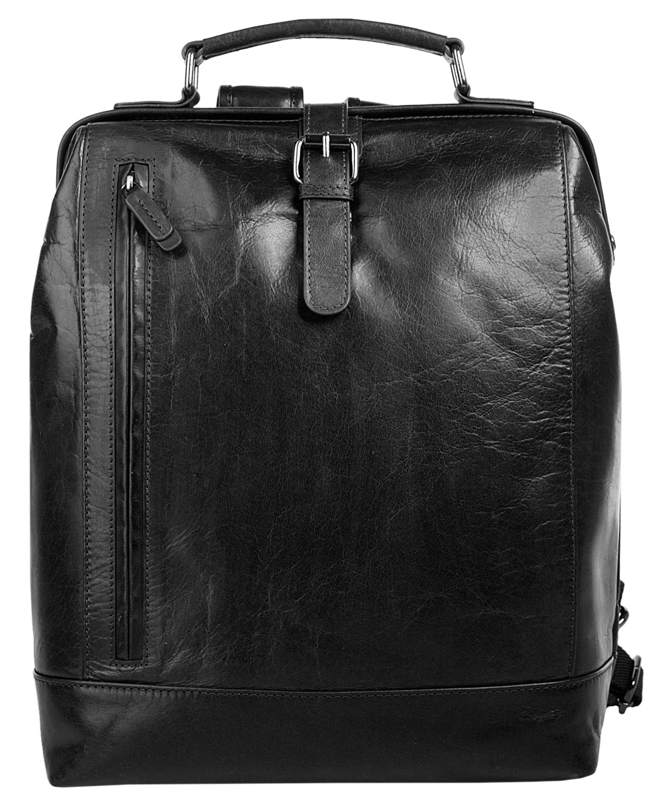 X-Zone Laptoprucksack, echt Leder