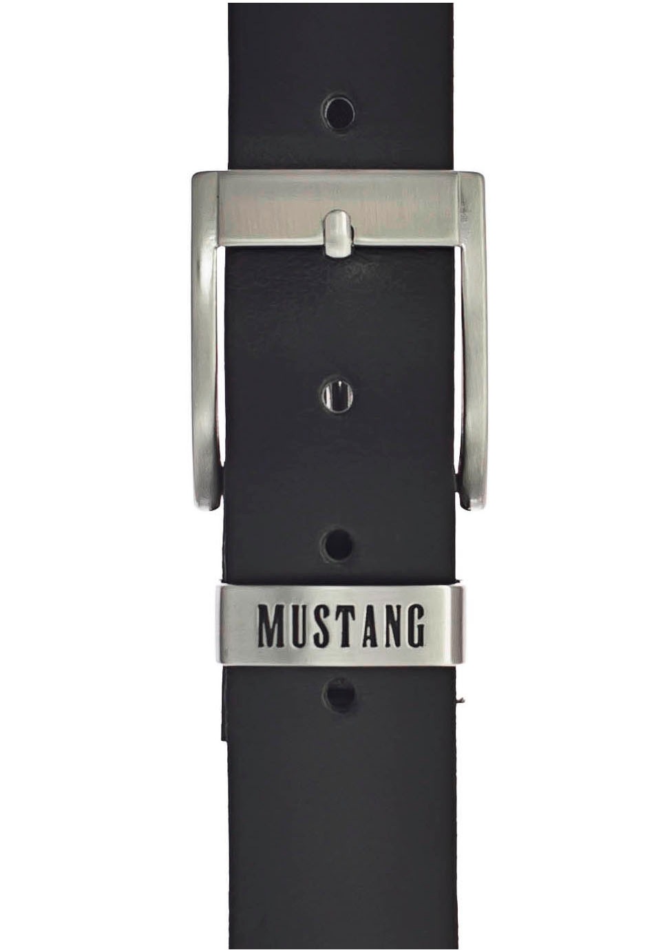 MUSTANG Ledergürtel, Feine Haarnarbung, Vintagecharakter, 4 cm günstig online kaufen