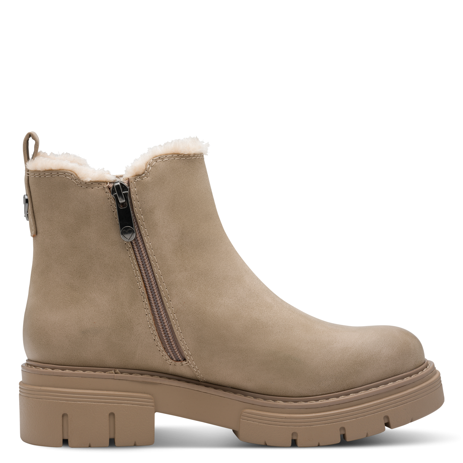 MARCO TOZZI Winterstiefelette  , Blockabsatz, Winterboots in veganer Verarbeitung