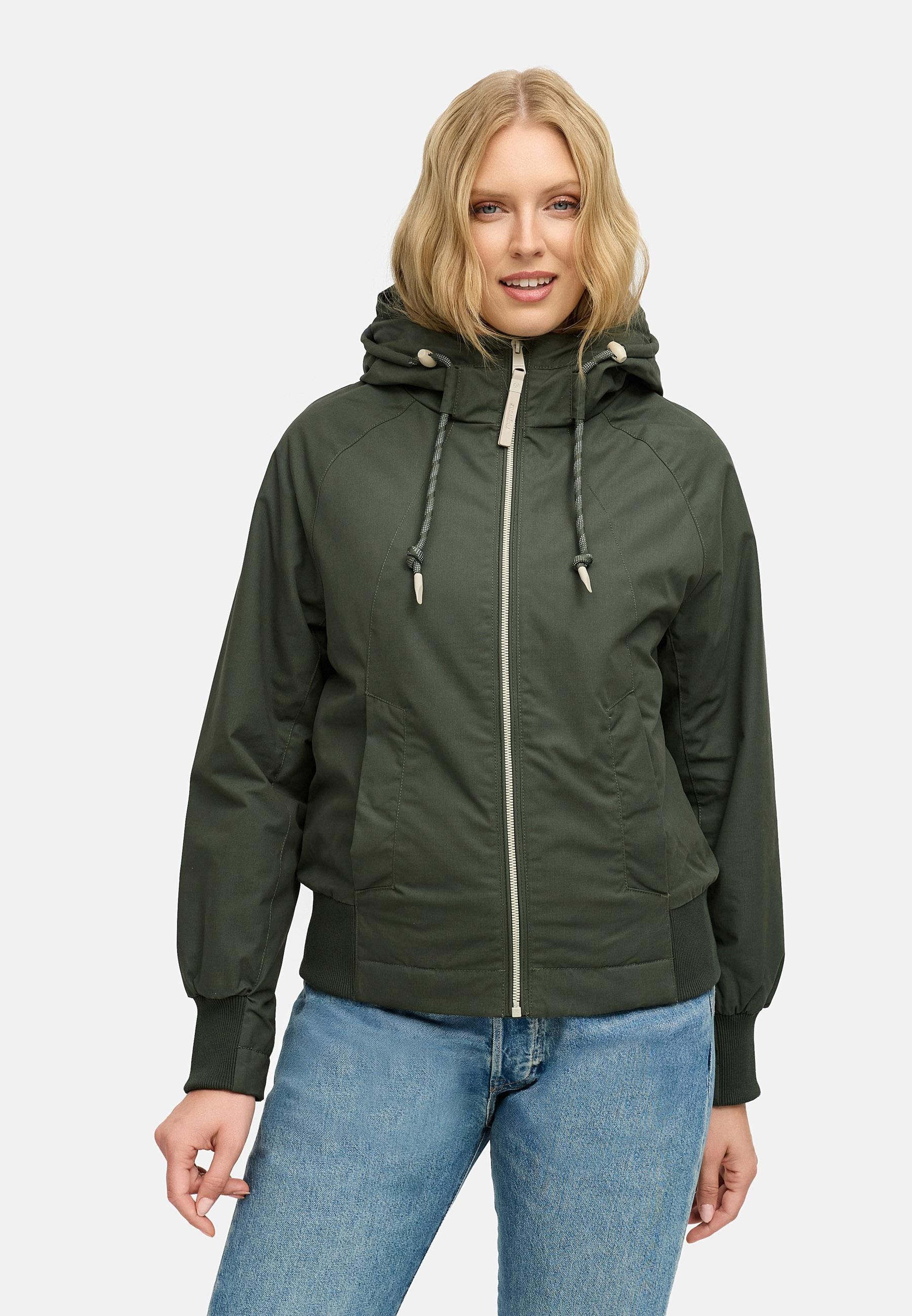 Ragwear Outdoorjacke »Lumie YOUMODO«, mit Kapuze, Gefütterte Übergangsjacke mit Kapuze
