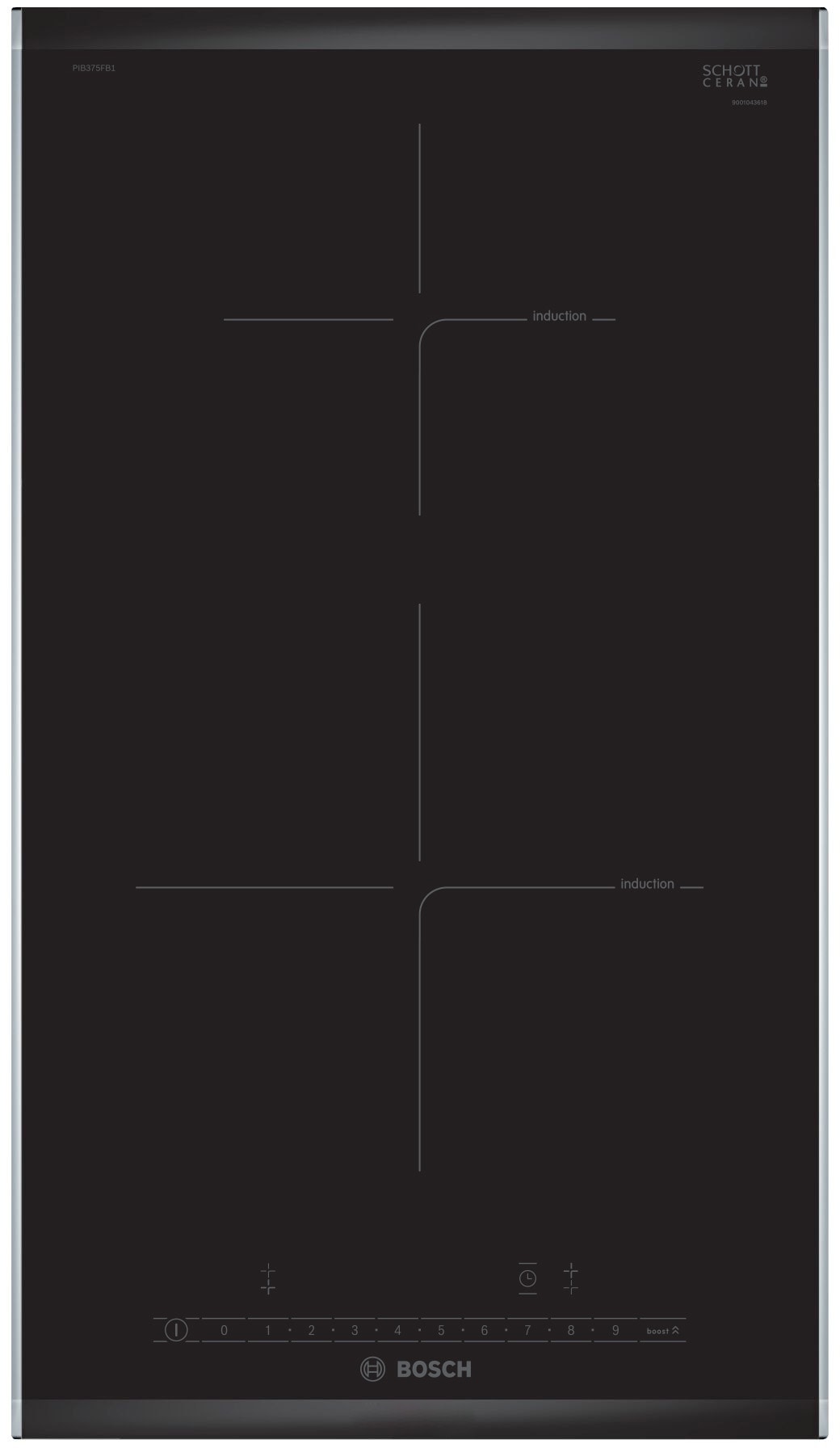 BOSCH Induktions-Kochfeld "PIB375FB1E"