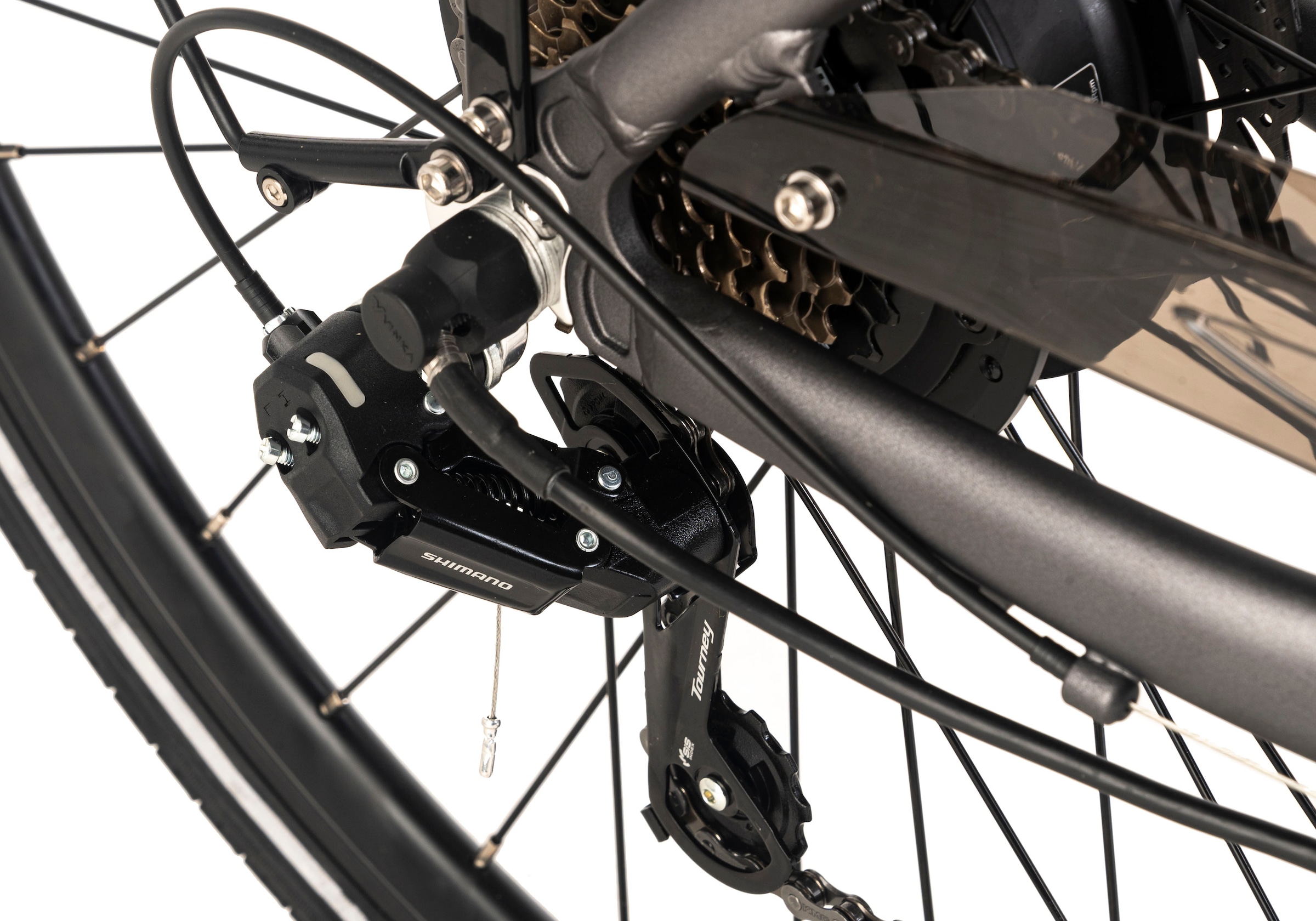 Adore E-Bike »CV-190«, 7 Gang, Shimano, Tourney, Heckmotor 250 W, Pedelec, Elektrofahrrad für Damen u. Herren