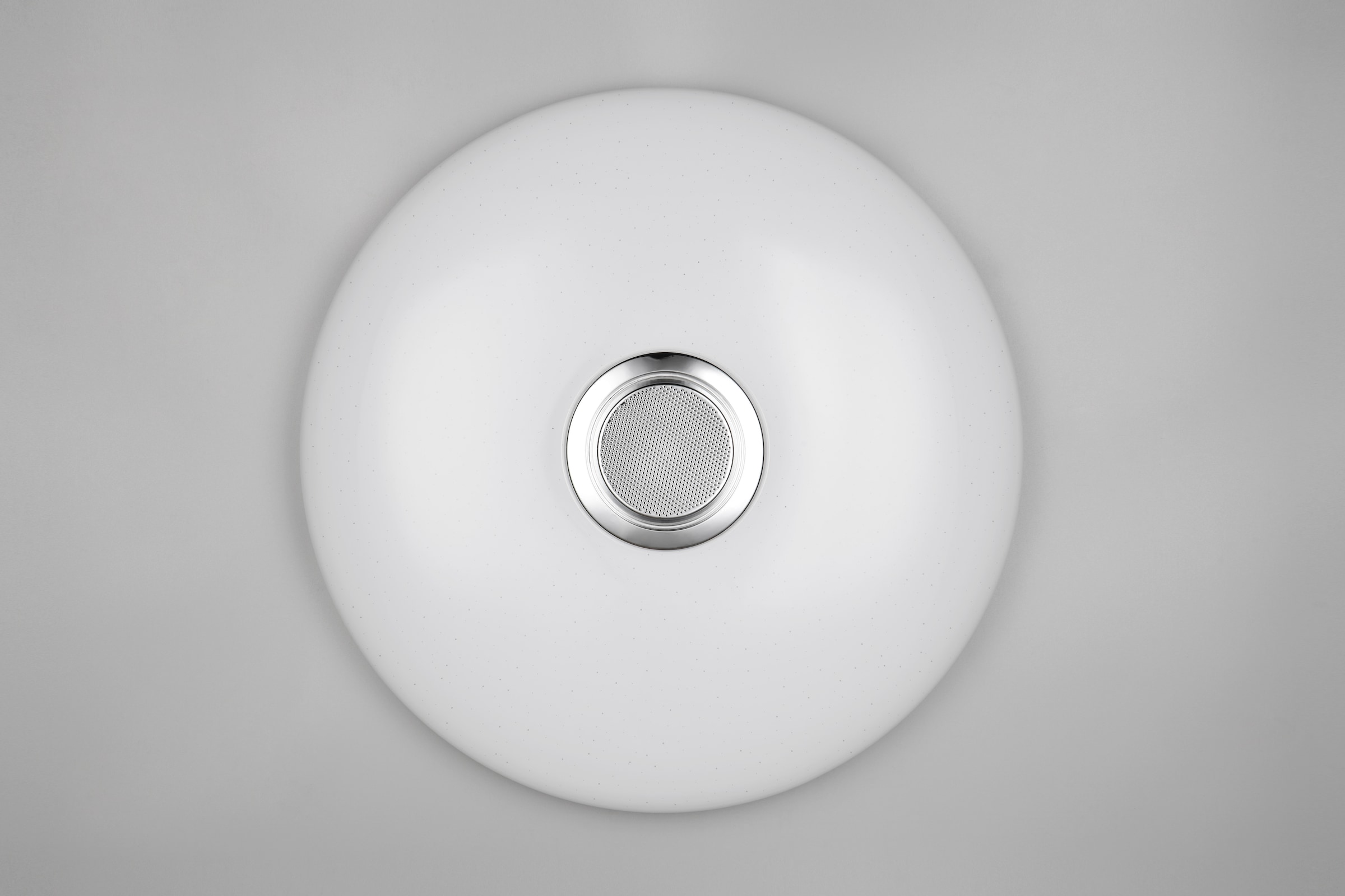 REALITY Leuchten LED Deckenleuchte »MUSICA, LED Deckenlampe mit Bluetooth Lautsprecher, Fernbedienung inkl«, 1 flammig, Leuchtmittel LED-Board | LED fest integriert, RGBW Farbwechsel mit Rainbow-Effekt, dimmbar, Timer, Starlight, Memory