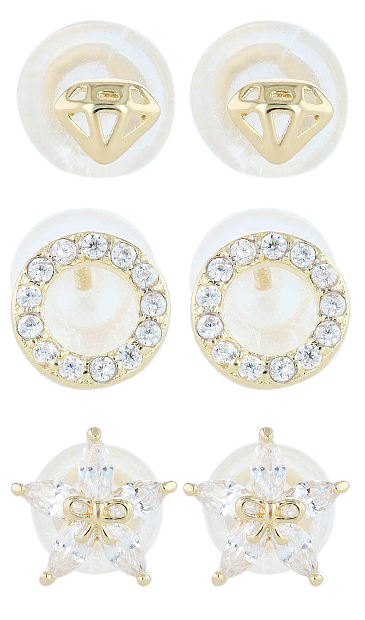 Adelia´s Paar Ohrhänger "Damen Ohrringe – Ohrstecker aus 925 Silber mit Zir günstig online kaufen