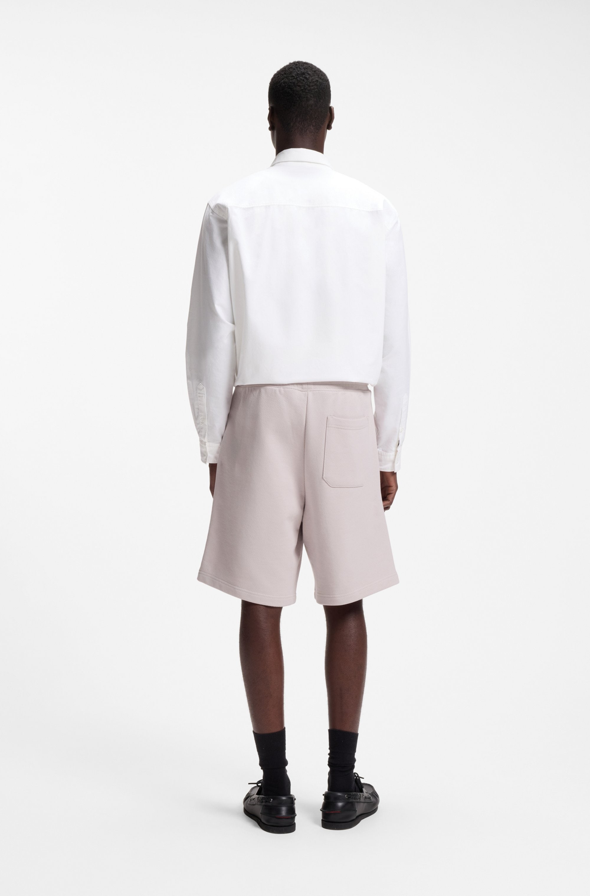 HUGO Sweatshorts »Nomario«  mit großem Druck
