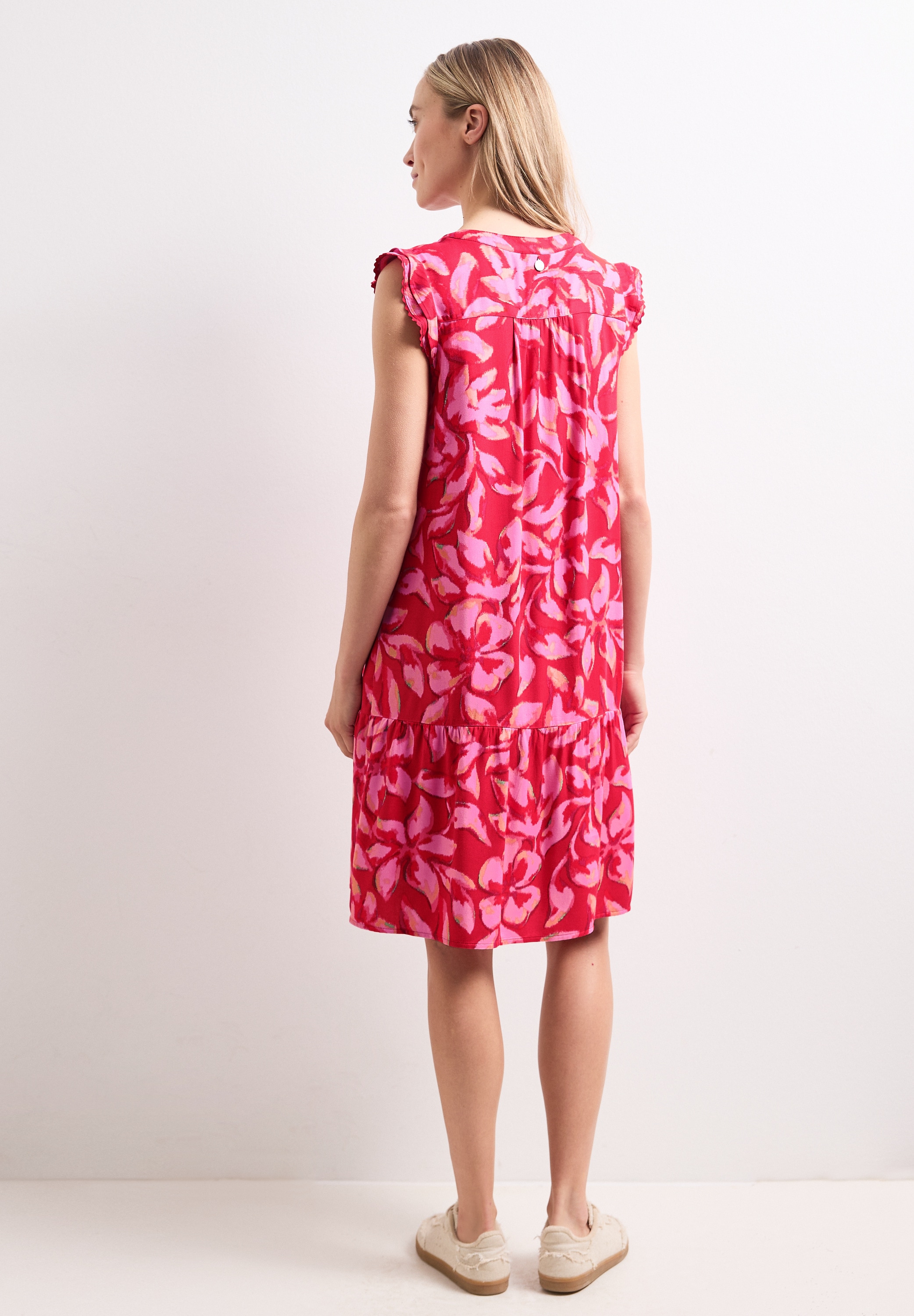 STREET ONE Sommerkleid Ohne Taschen aus Viskose