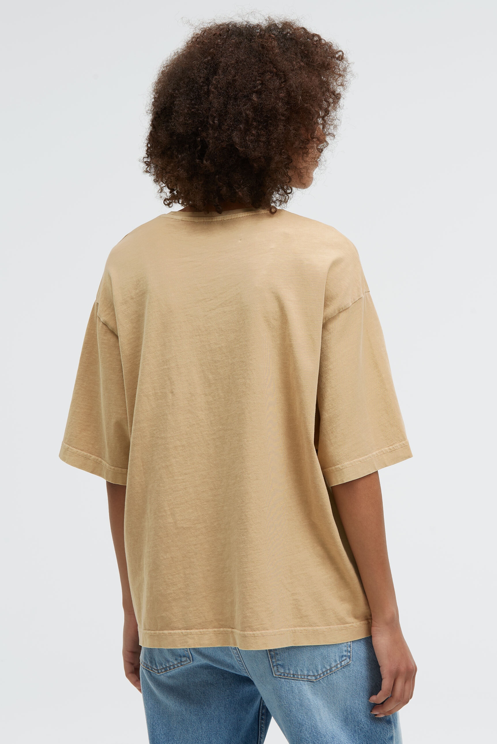 SENSES.THE LABEL Rundhalsshirt, aus Baumwolle