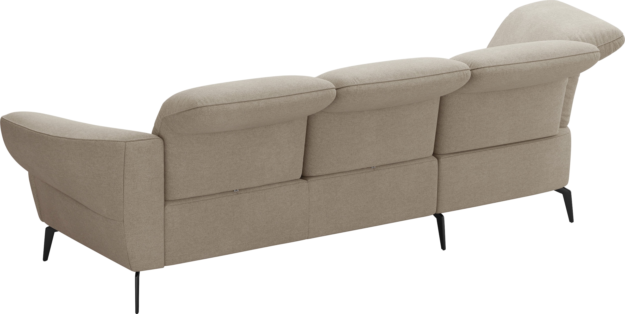 sit&more Ecksofa »Dance«, inkl.System Click&Seat und Sitztiefenverstellung