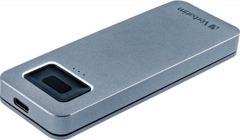 Verbatim externe SSD »Executive Fingerprint Secure«, 2,5 Zoll, Anschluss USB 3.2 Gen-1