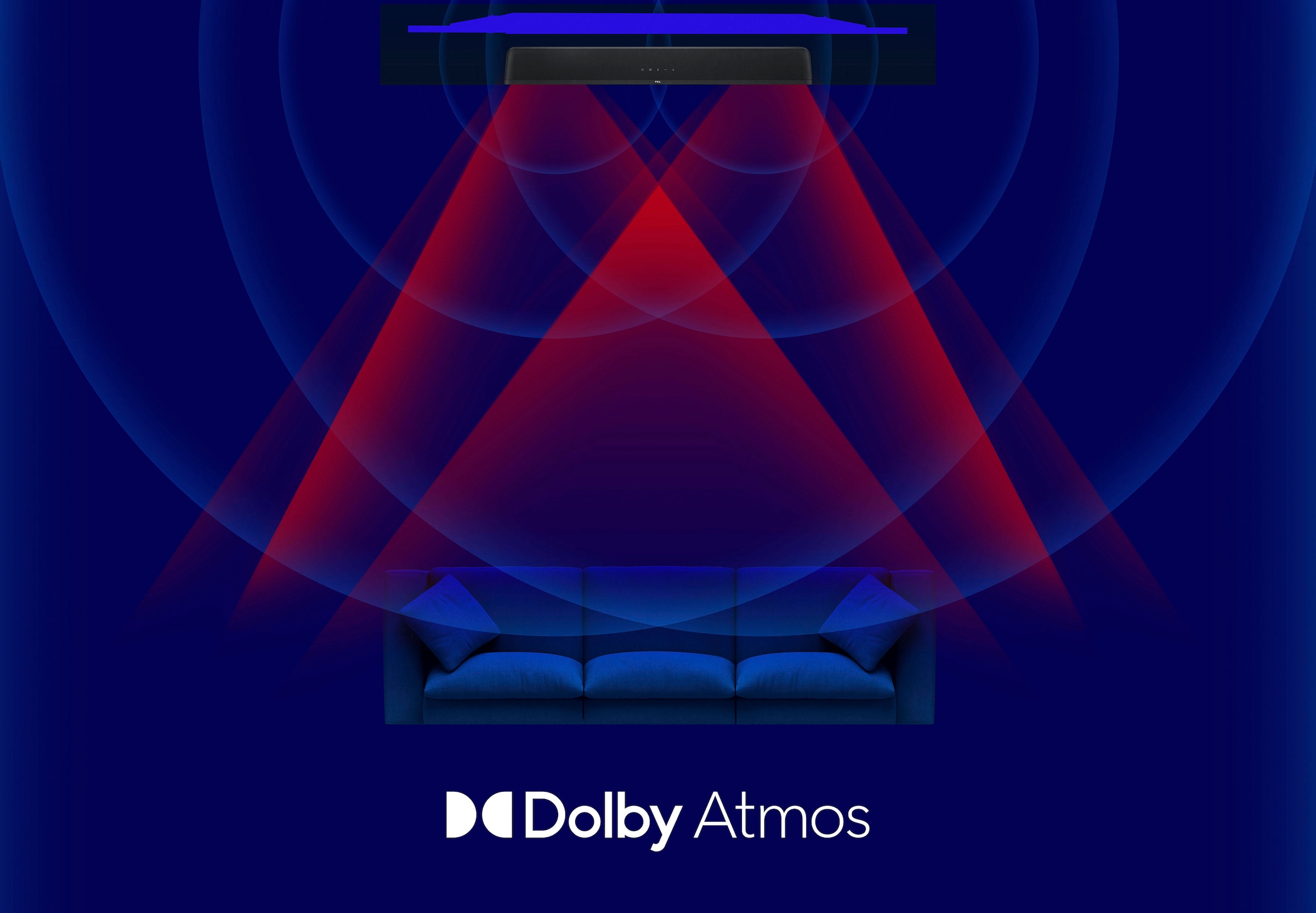 TCL Soundbar »TS8111 Dolby Atmos«, mit 2 eingebauten Subwoofern