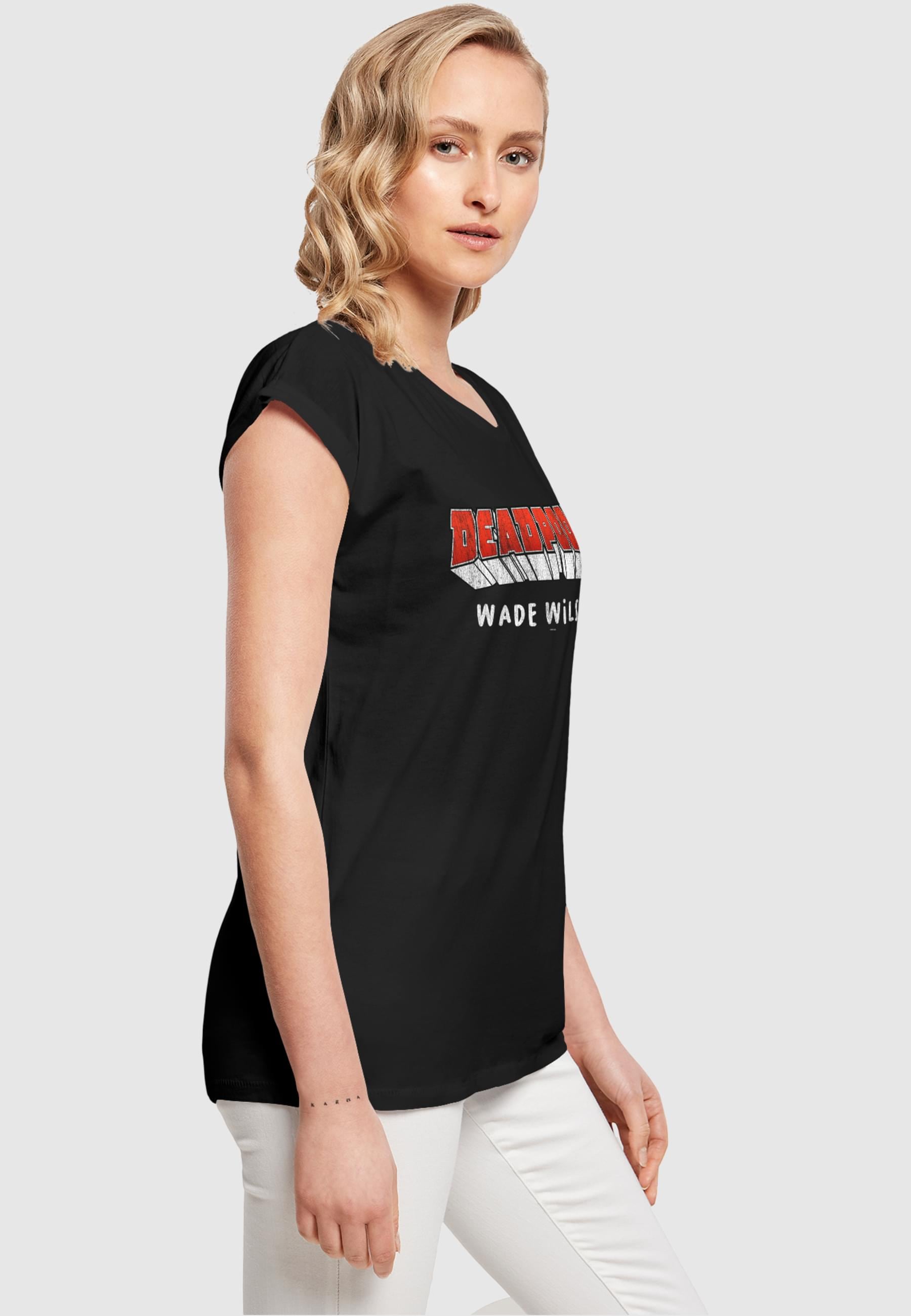 ABSOLUTE CULT T-Shirt »ABSOLUTE CULT Damen Ladies Deadpool - Aka Wade Wilson T-Shirt«