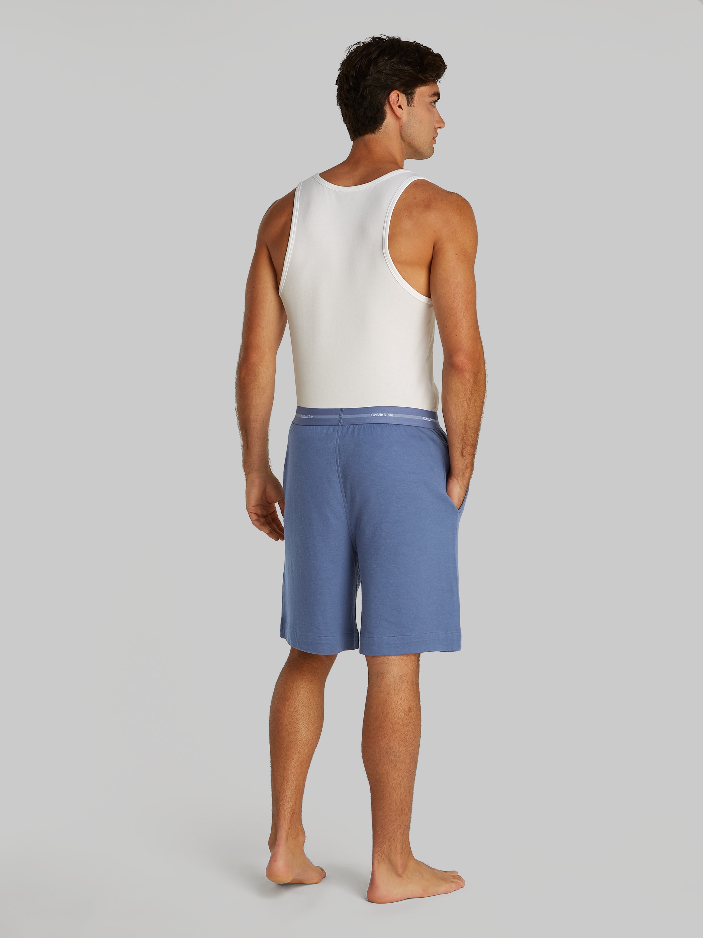 Calvin Klein Underwear Schlafshorts »SLEEP SHORT«, mit Calvin Klein Logo-Elastikbund