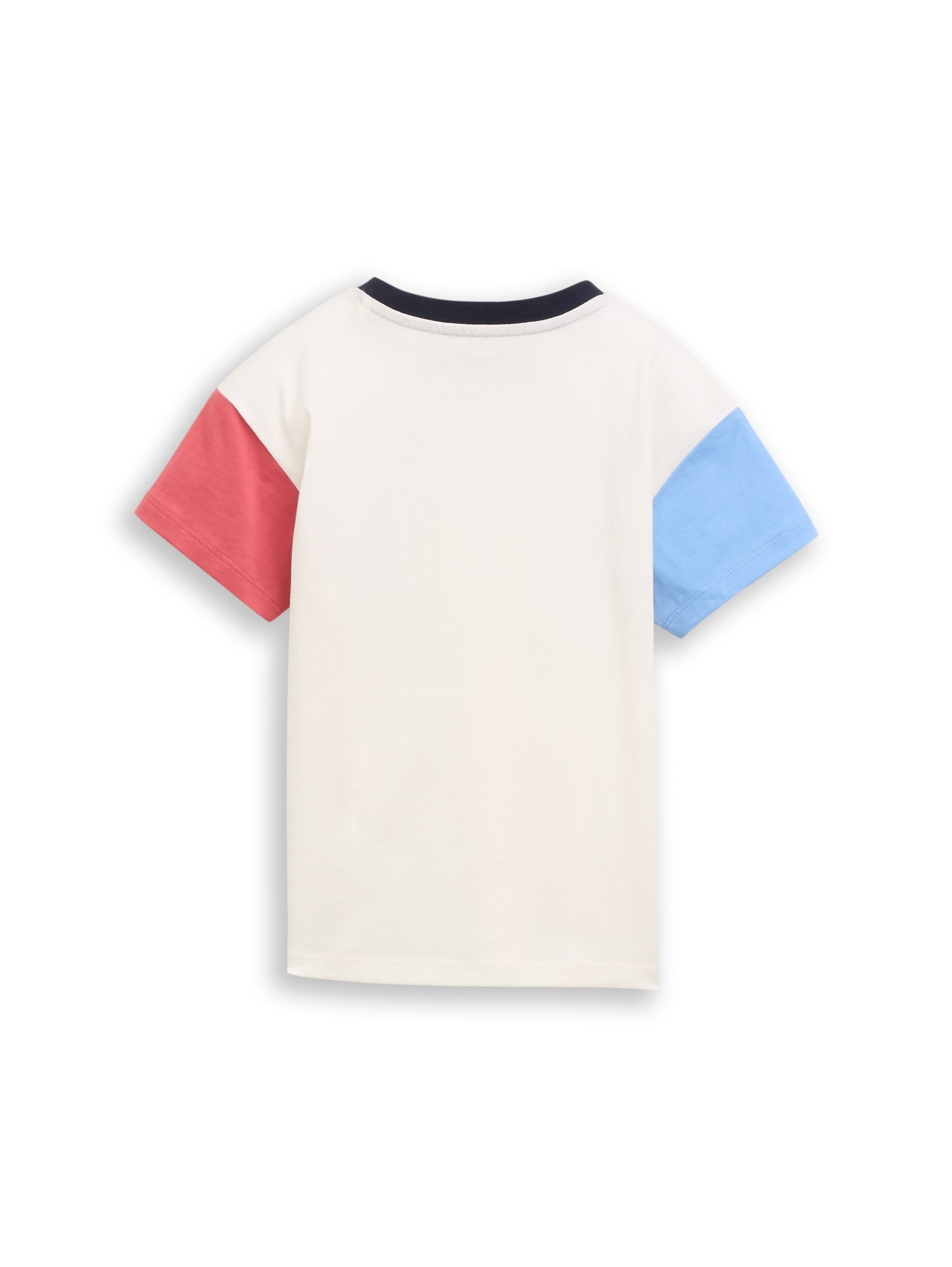 TOM TAILOR Kurzarmshirt Sommershirt im Colorblocking-Look / für Boys