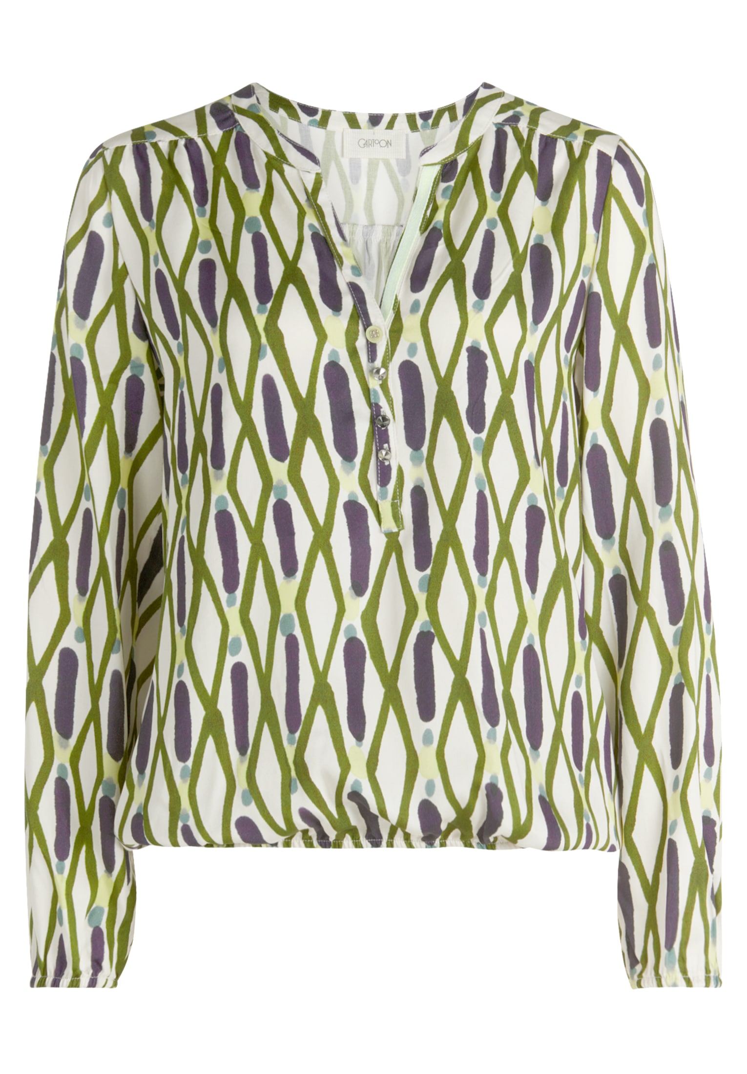 Cartoon Schlupfbluse »Damen mit Muster«