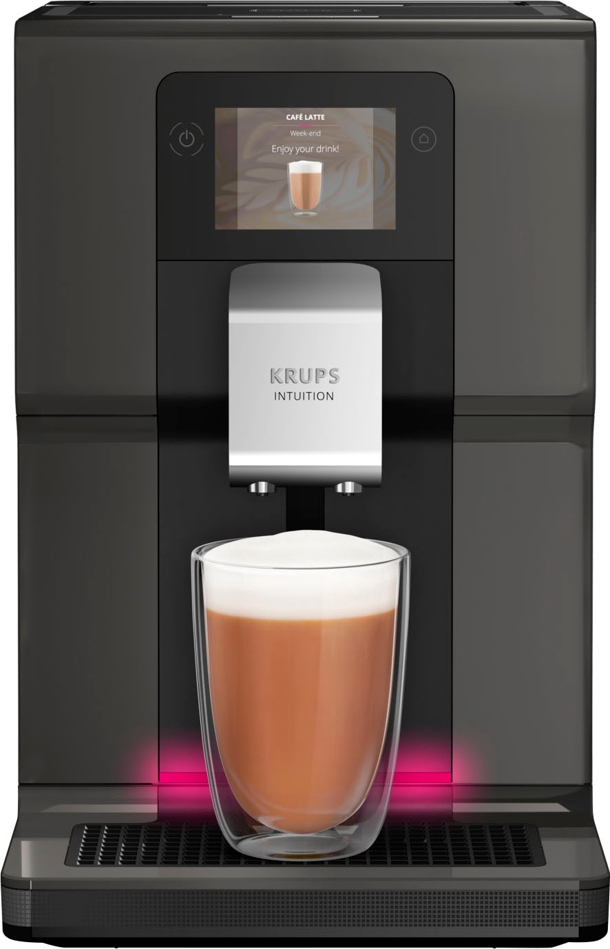 Krups Kaffeevollautomat »EA872B Intuition Preference«, 3,5"-Farb-Touchscreen, intuitive farbige Lichtanzeigen