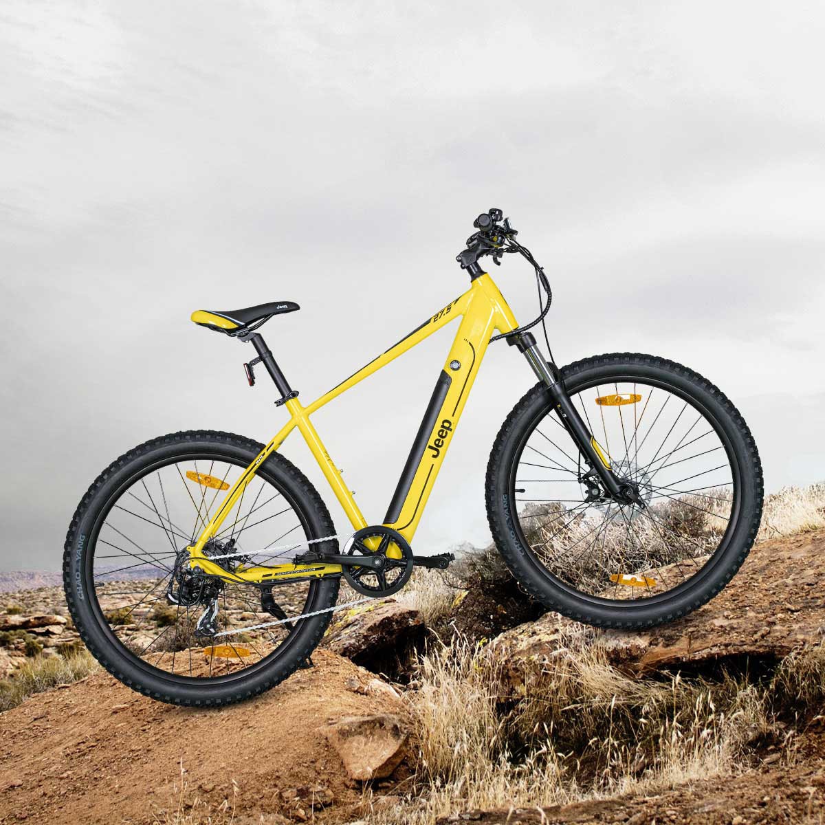 Jeep E-Bikes E-Bike »MHR 7002«, 7 Gang, Heckmotor 250 W, (mit Akku-Ladegerät)