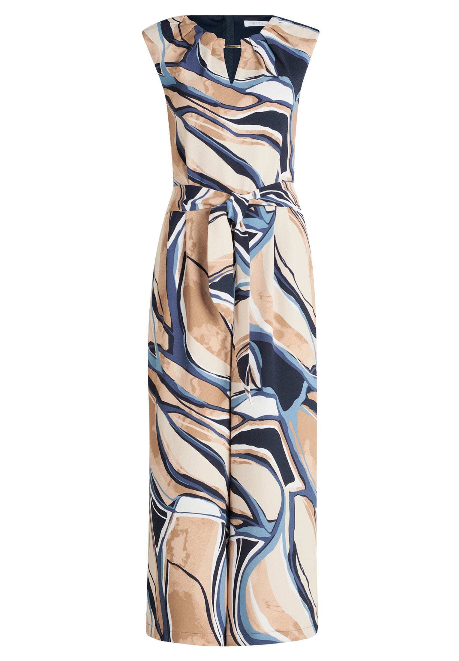Betty&Co Overall »Betty & Co Jumpsuit ohne Arm«, (1 tlg.)