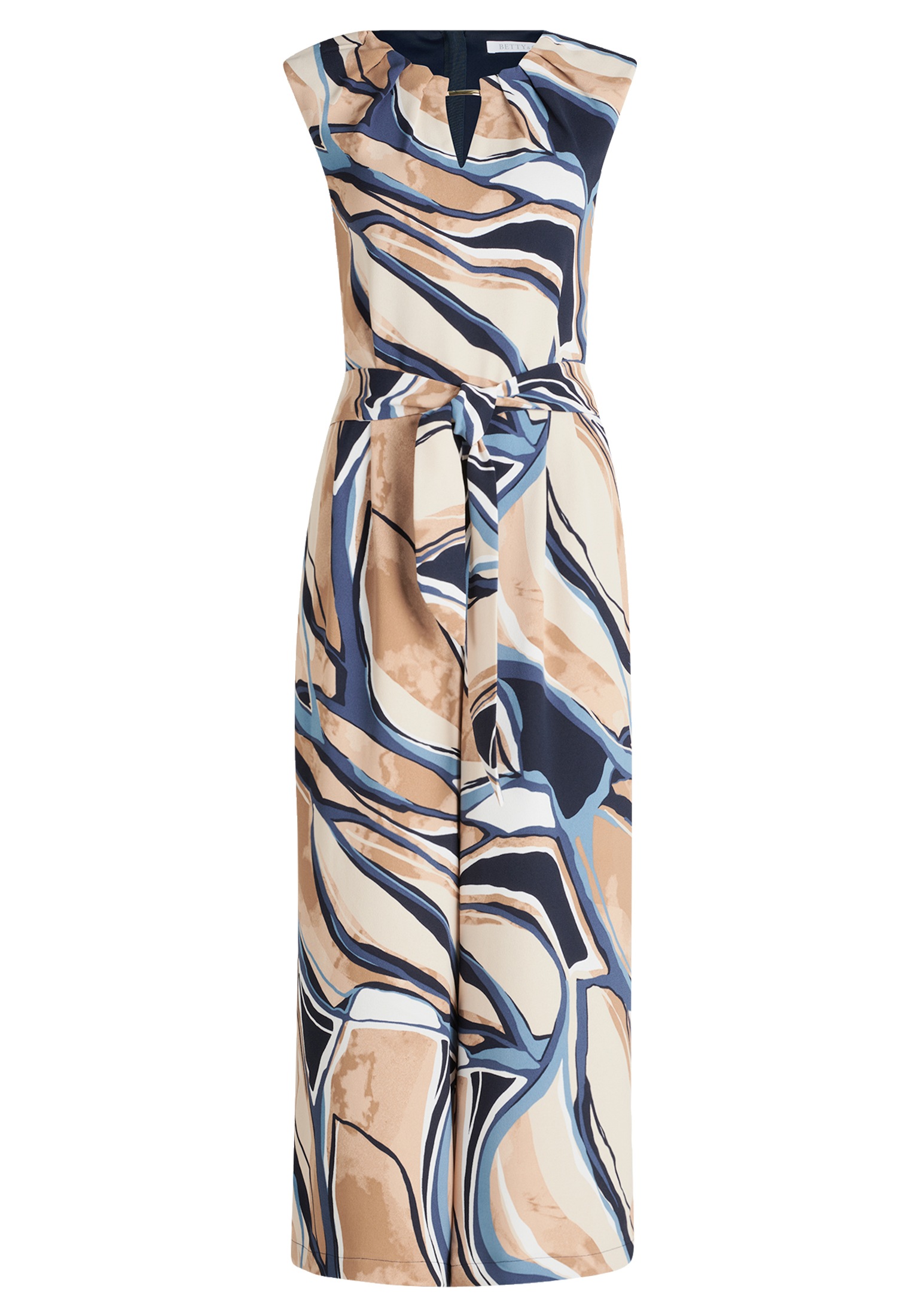 Betty&Co Overall "Betty & Co Jumpsuit ohne Arm", (1 tlg.) günstig online kaufen