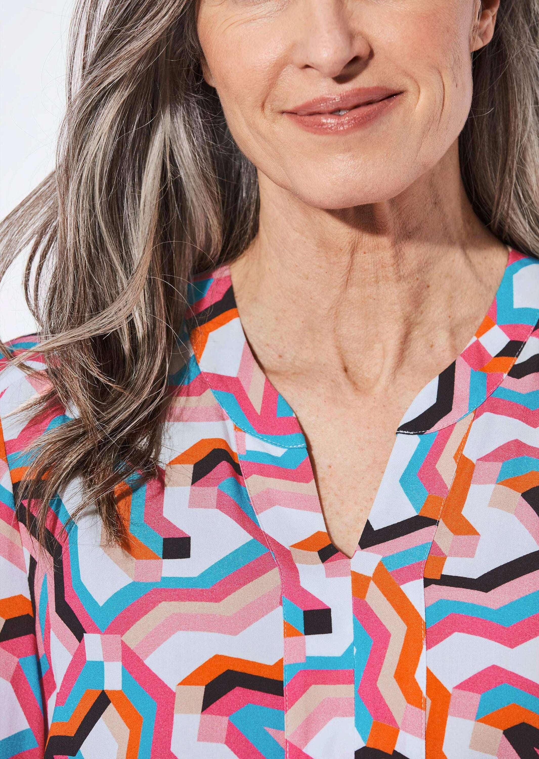 GOLDNER Tunika »Bluse Bluse im Tunikastil«