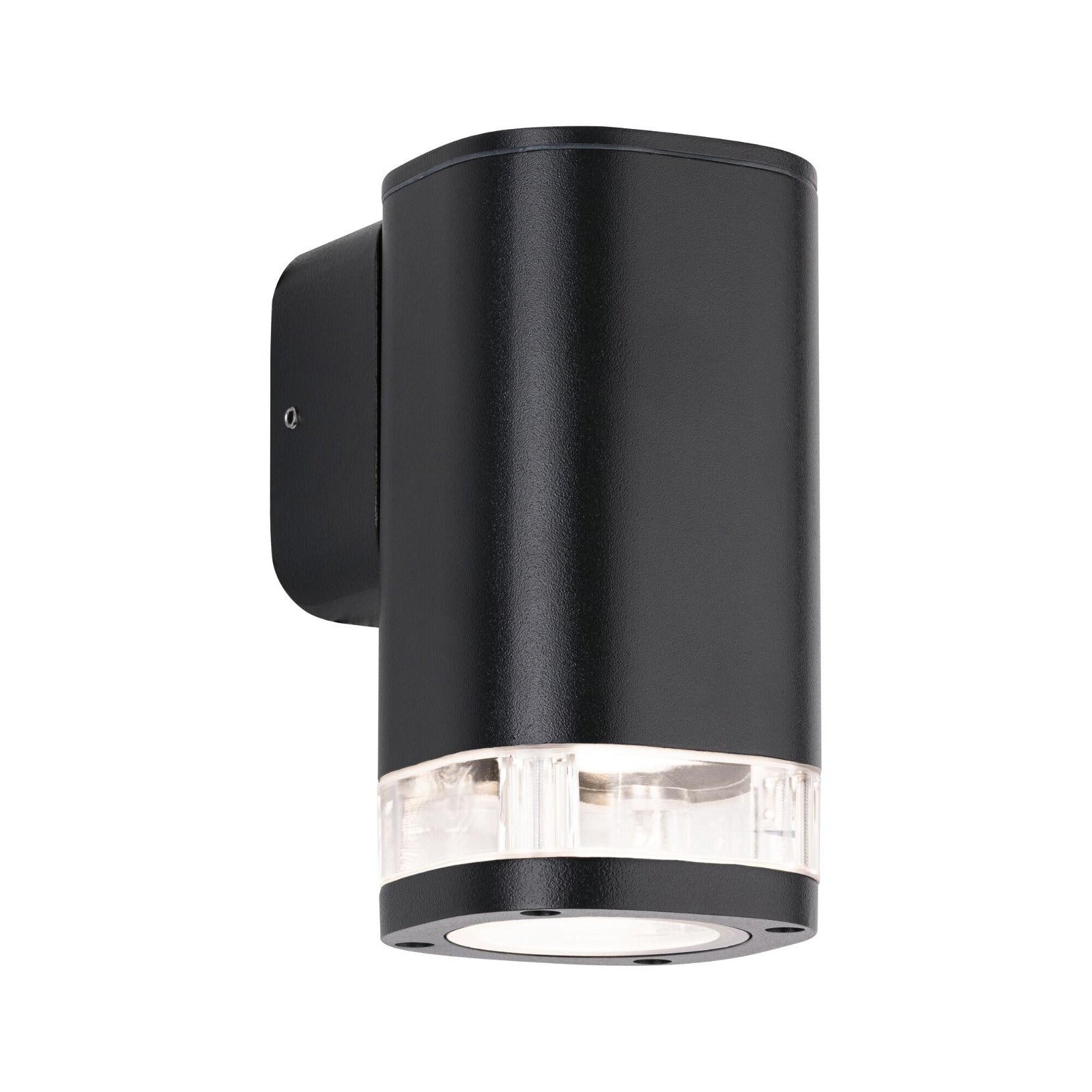Außen-Wandleuchte PAULMANN, B:8cm H:15,3cm T:11,2cm, grau, Leuchten, "Colum IP44 80x112mm max. 20W 230V Anthrazit Aluminium", seewasserresistent