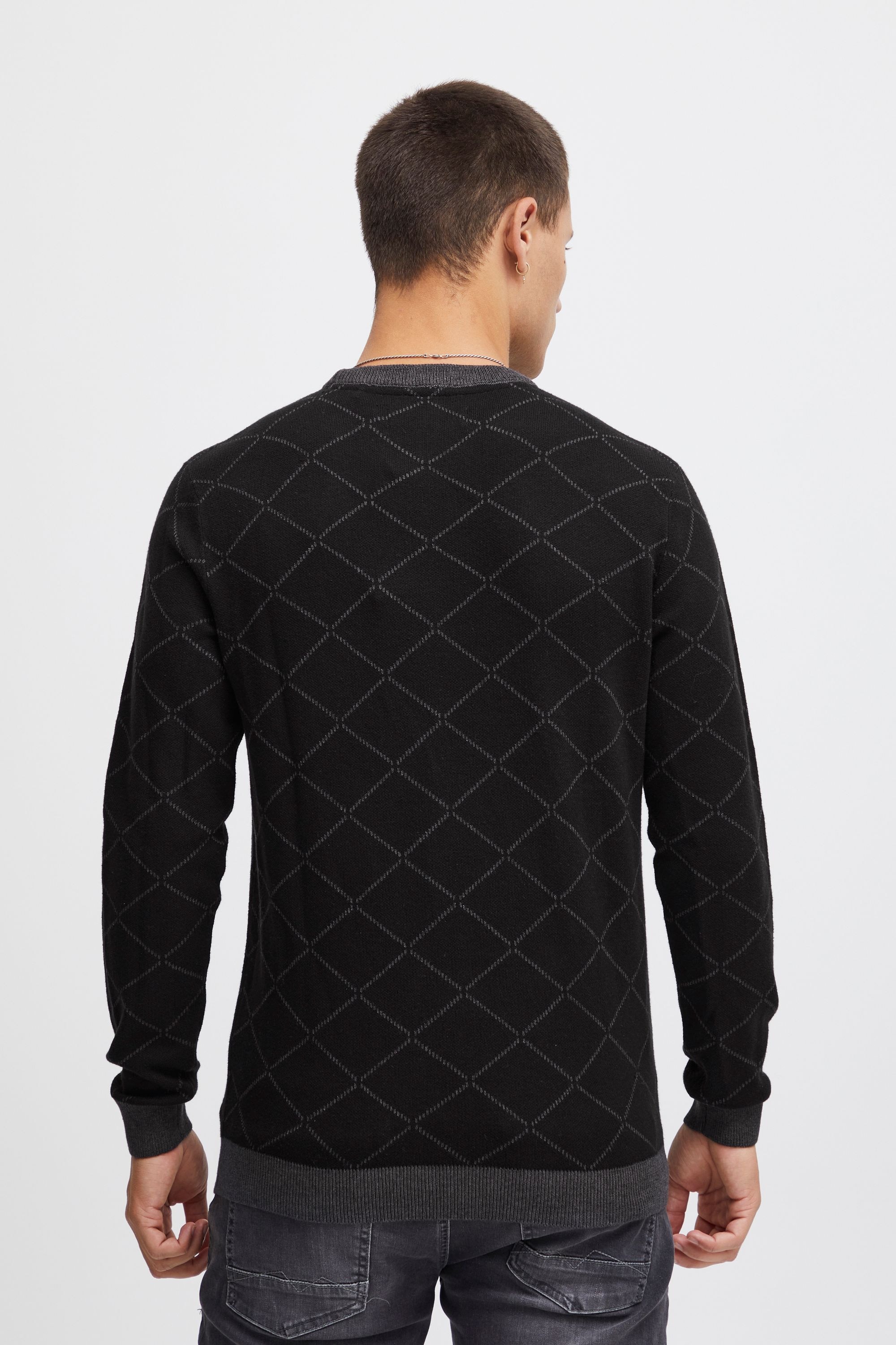 Blend Rundhalspullover »BHNison« Feinstrick Pullover mit Rundhalsausschnitt