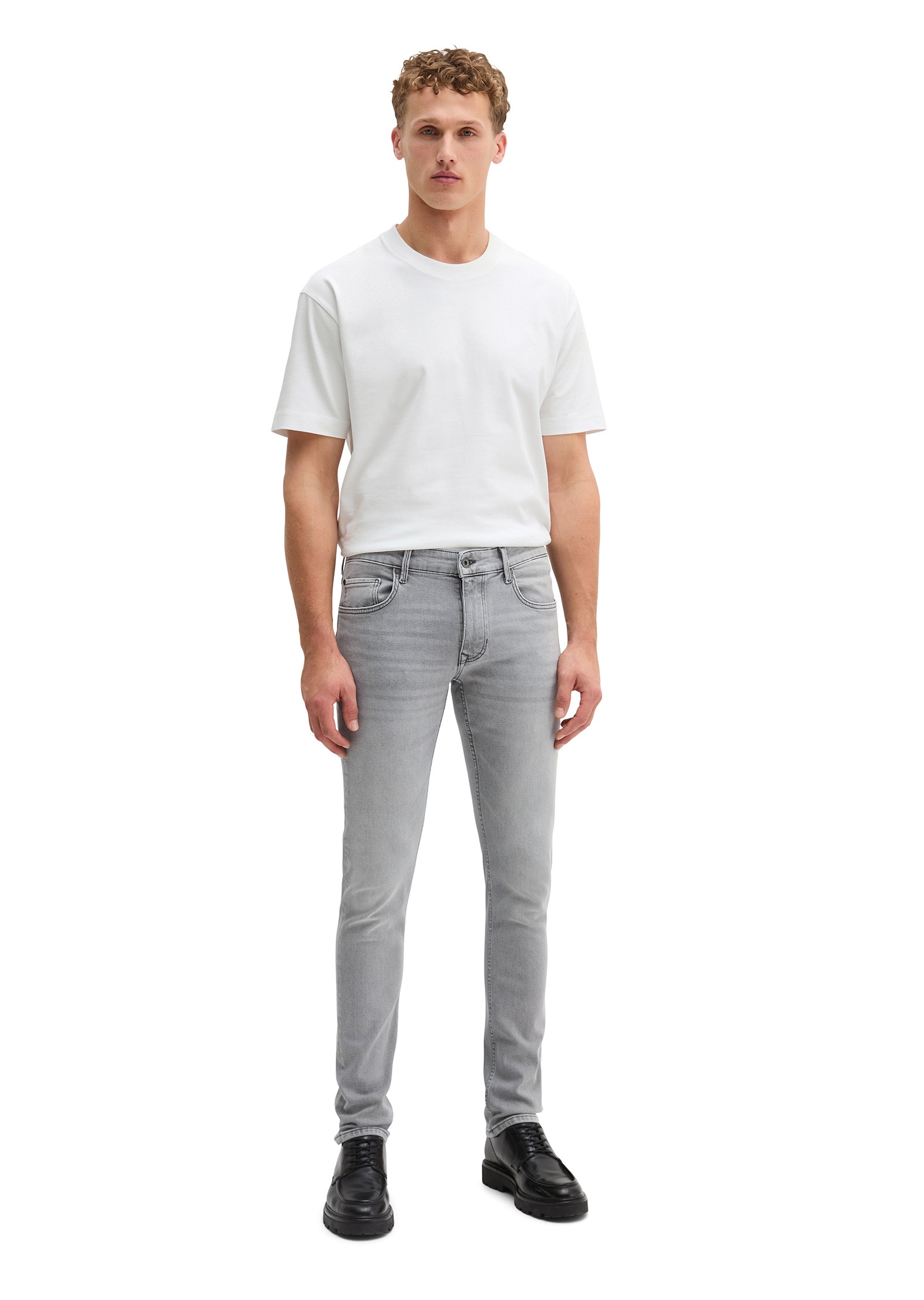 Marc O'Polo Straight-Jeans »aus Bio-Baumwoll-Mix«
