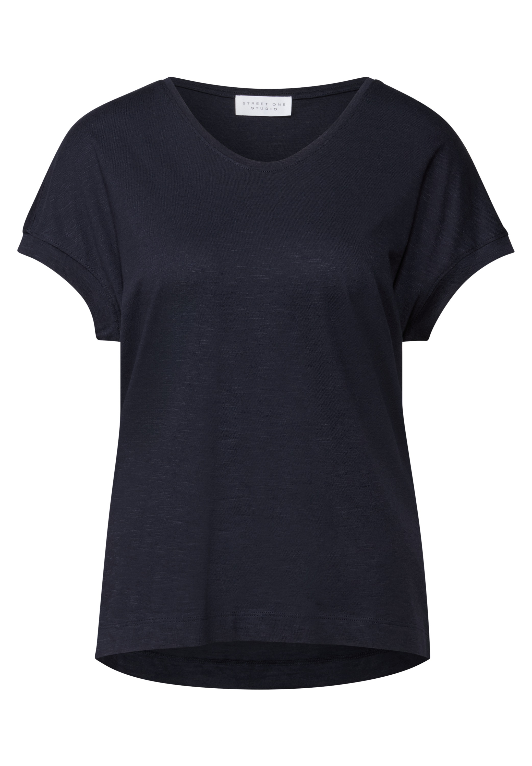 STREET ONE STUDIO T-Shirt, mit V-Ausschnitt