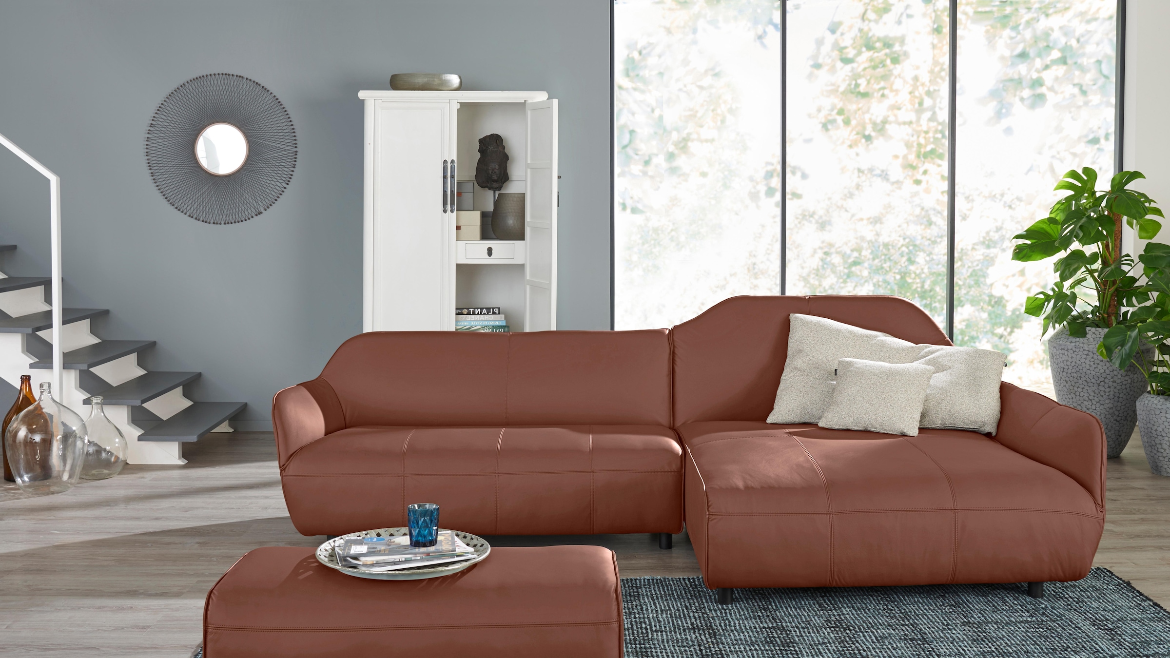 Creation BY ROLF BENZ Ecksofa "CR.480, Designecksofa, L-Form", Wahlweise au günstig online kaufen