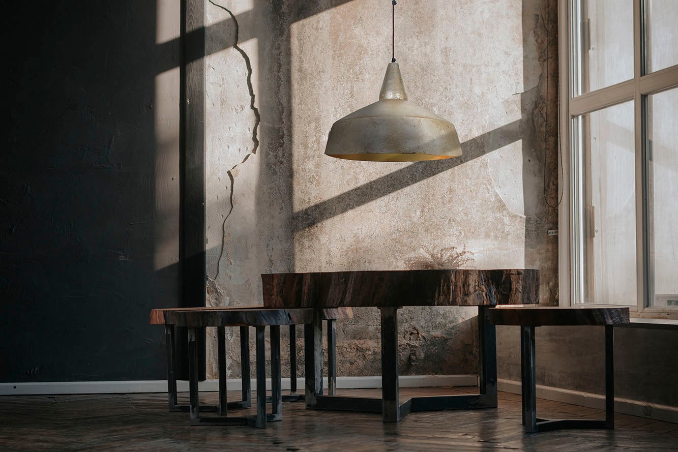 KAYOOM Hängeleuchte "Harlow", Ø 49,5cm H: 33cm, 1 Stk., gold, Esszimmer, Leuchten, modern, vielseitig kombinierbar