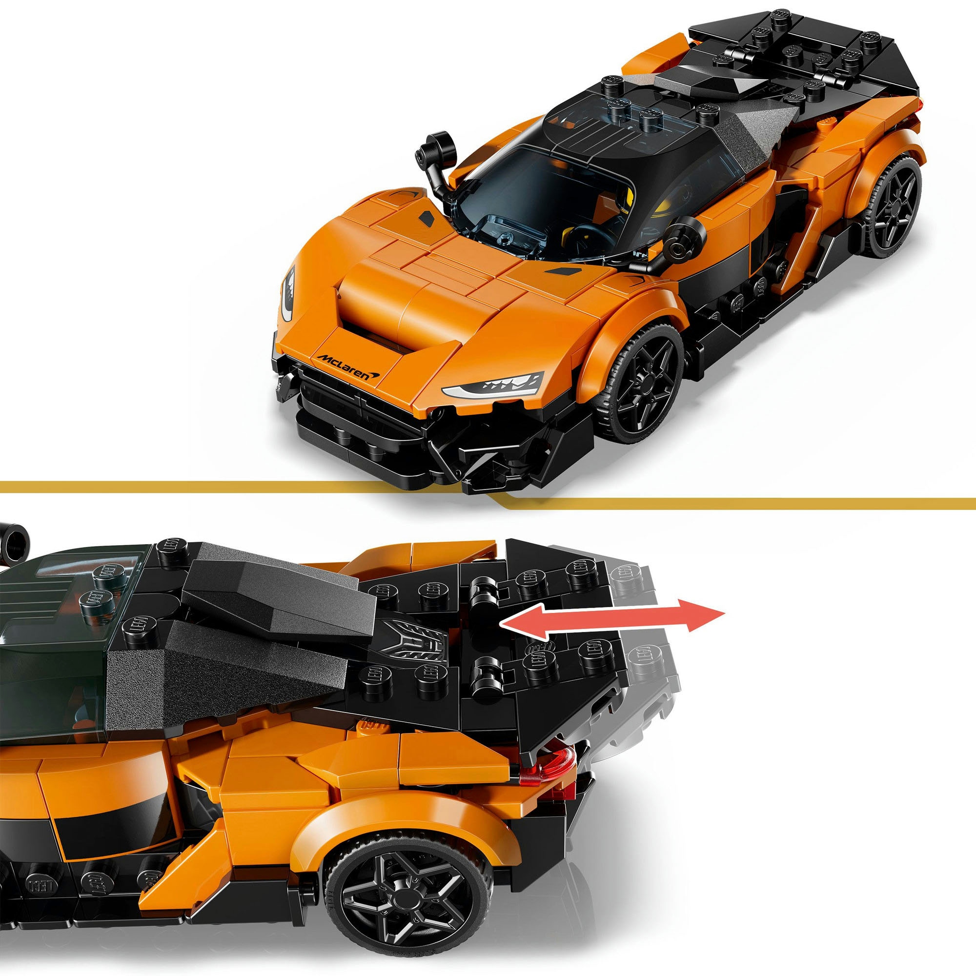 LEGO® Konstruktionsspielsteine »McLaren W1 (77257), LEGO Speed Champions« Made in Europe